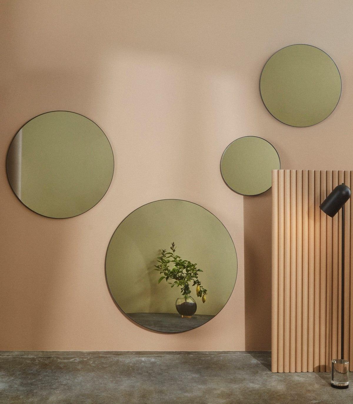Lustro CIRCUM czarny AYTM Eye on Design