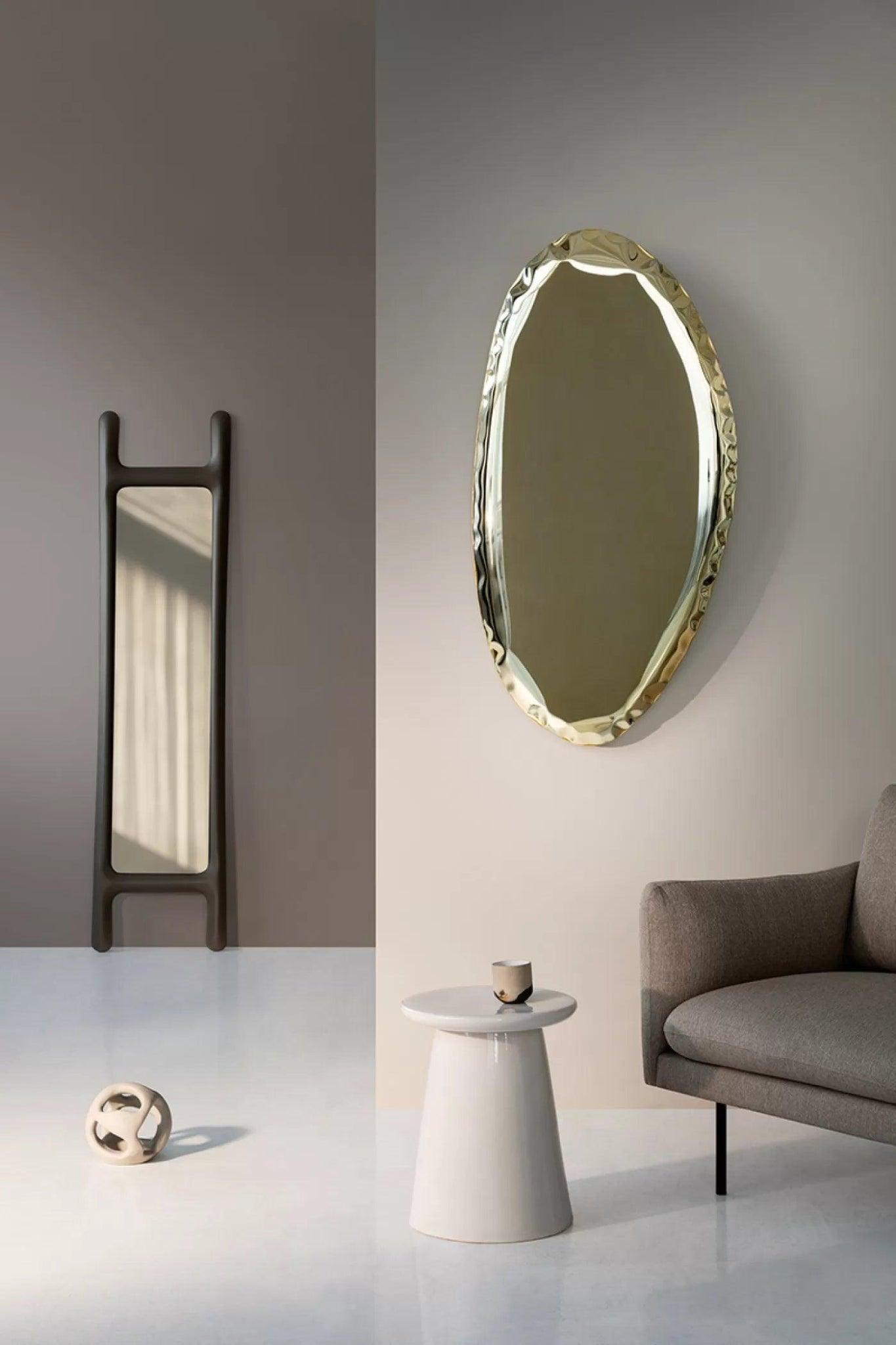 Lustro DRAB heat kosmiczny błękit Zieta Studio Eye on Design