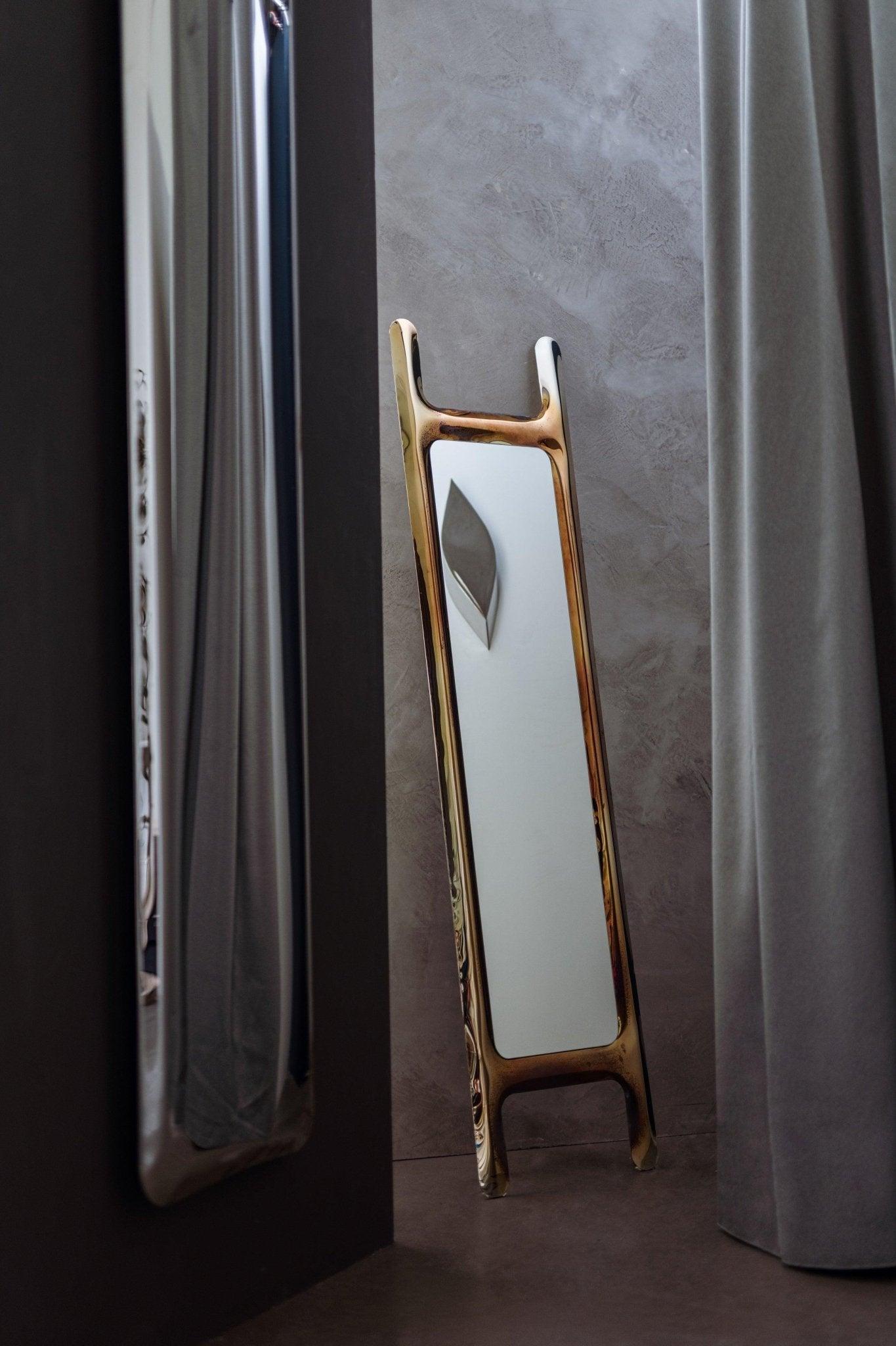 Lustro DRAB heat złoty Zieta Studio Eye on Design