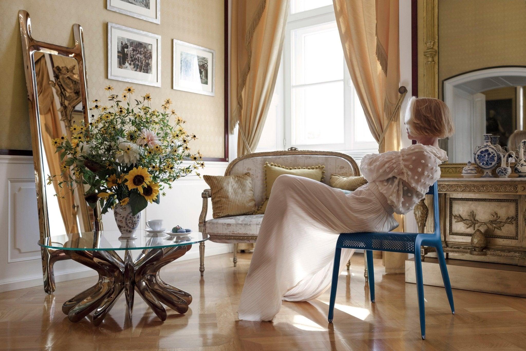 Lustro DRAB heat złoty Zieta Studio Eye on Design