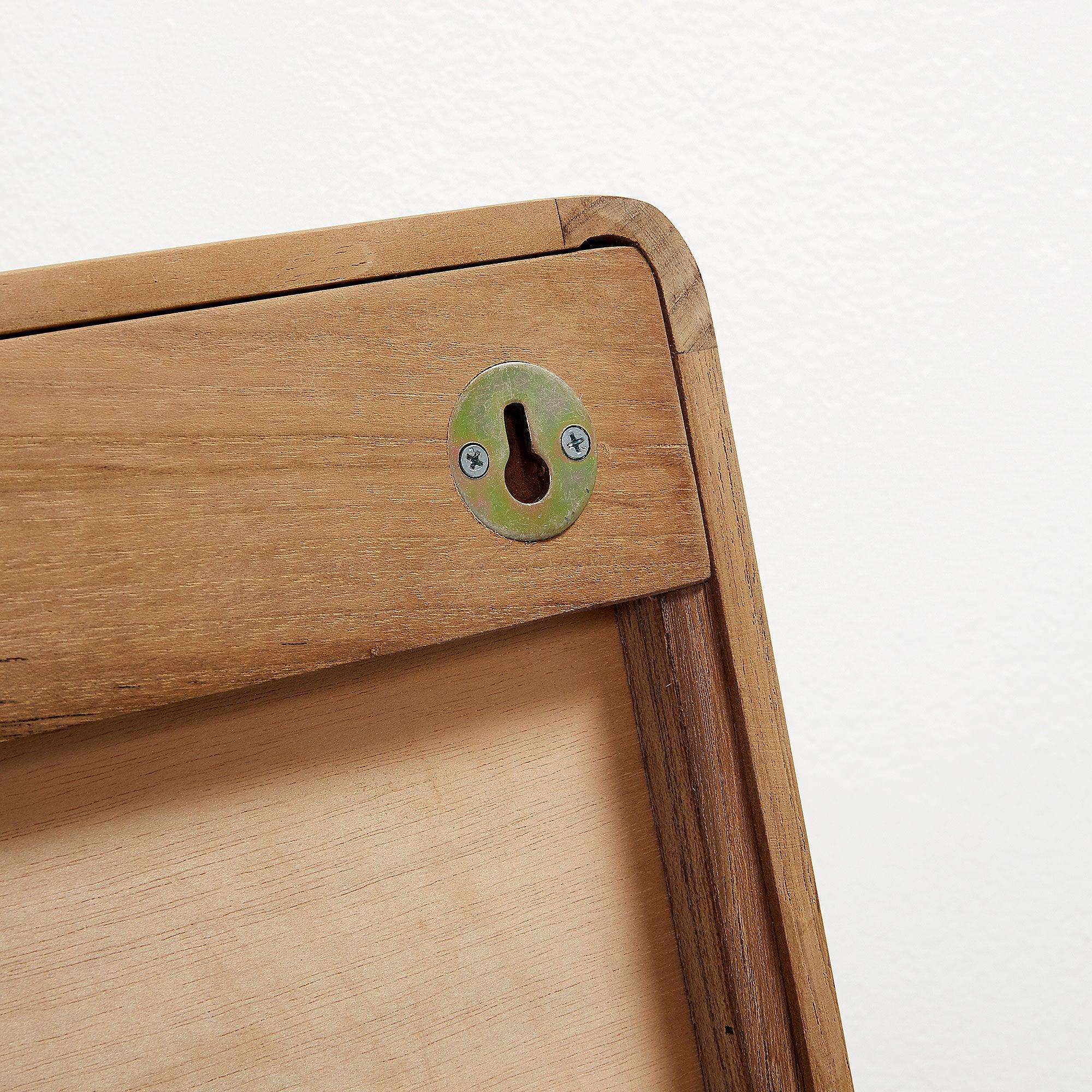 Lustro KUVENI lite drewno tekowe La Forma Eye on Design