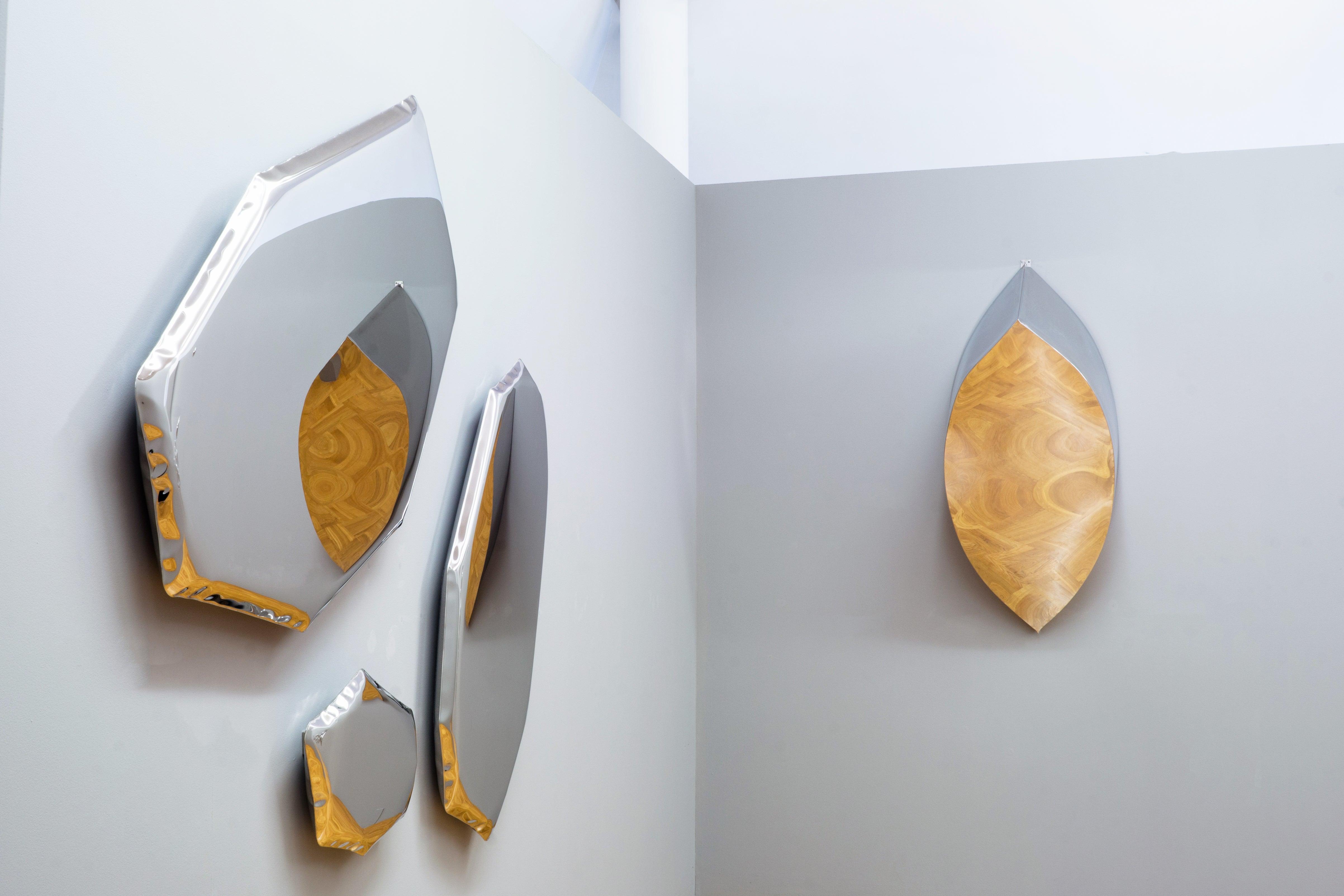 Lustro LEZKA inox Zieta Studio Eye on Design