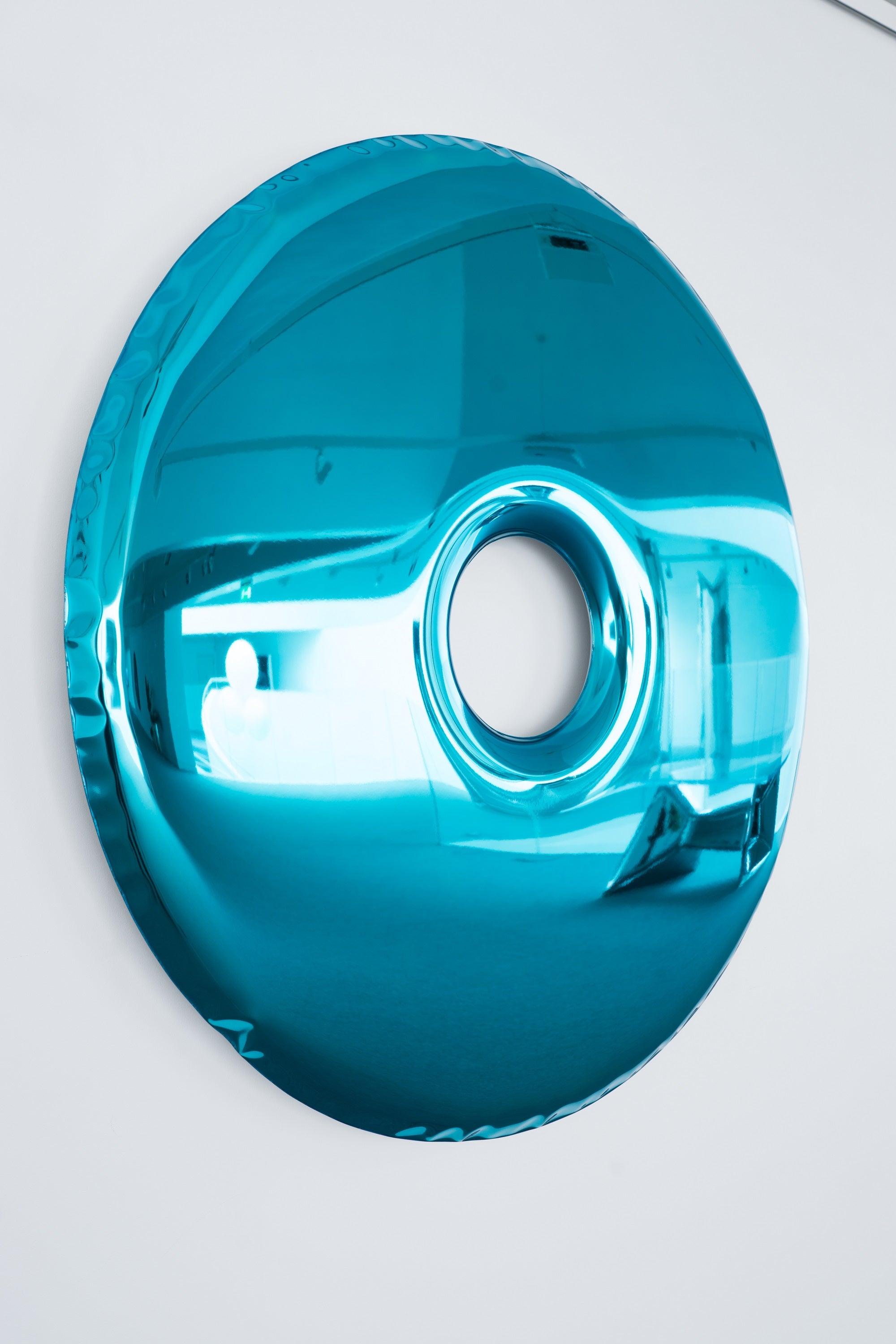 Lustro RONDO gradient szafir Zieta Studio Eye on Design