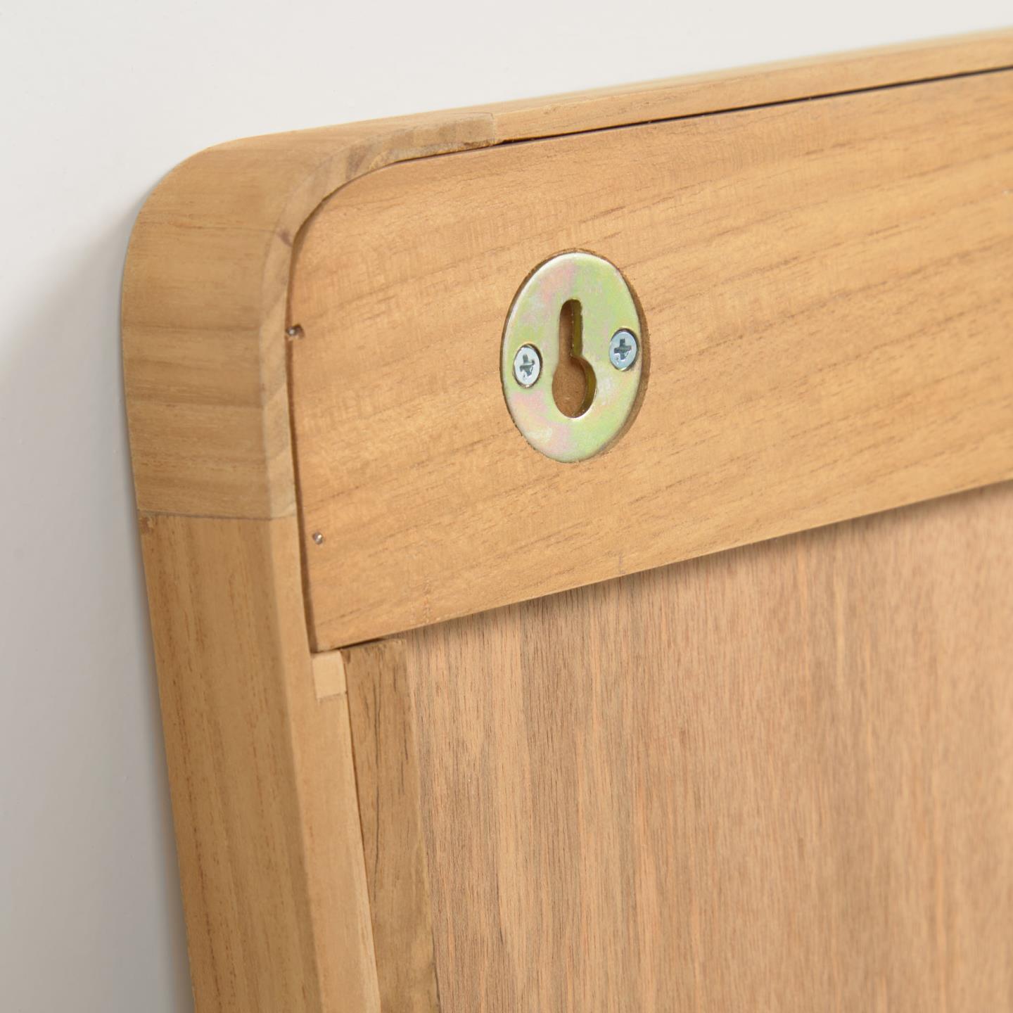 Lustro SHAMEL lite drewno tekowe La Forma Eye on Design