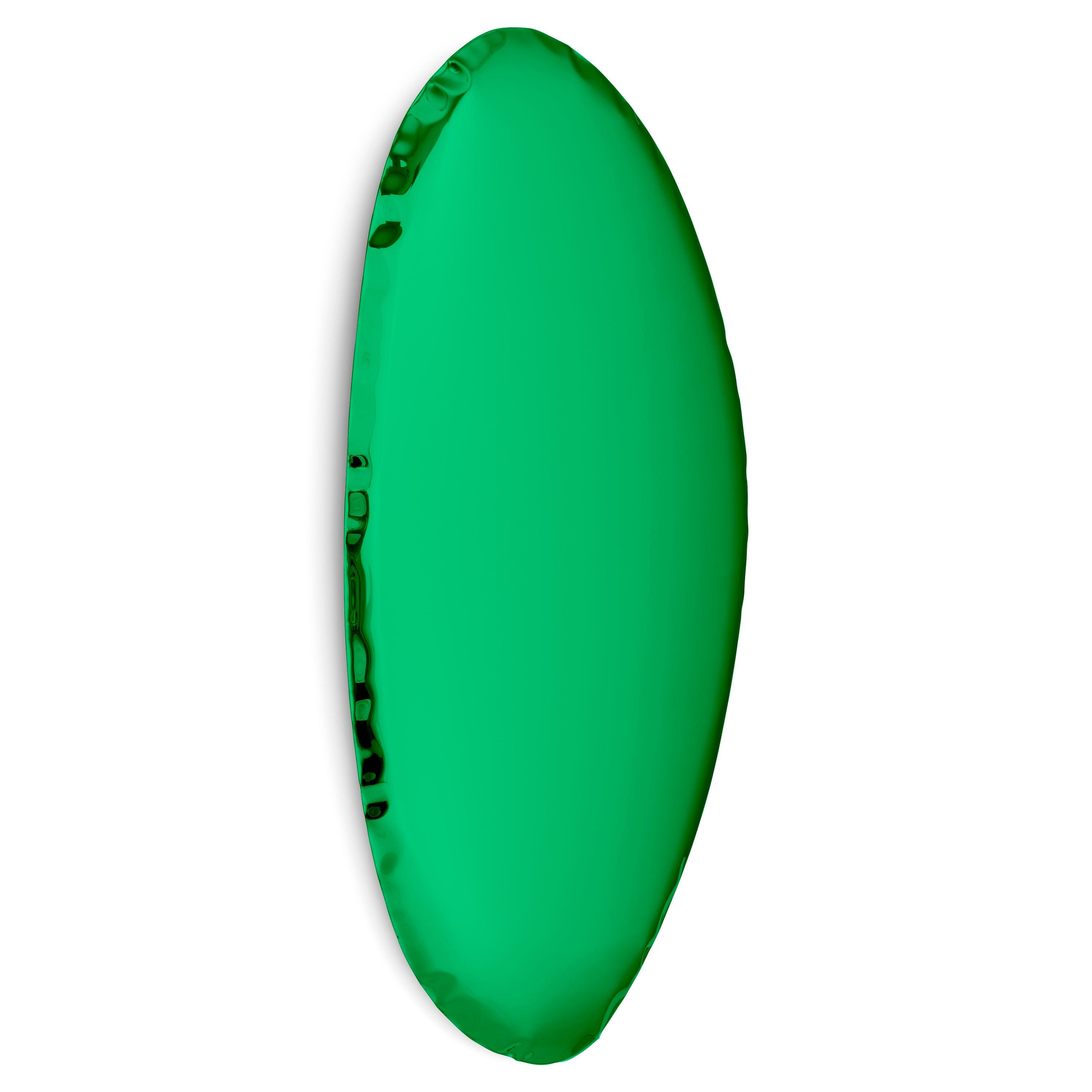 Lustro TAFLA O gradient szmaragd Zieta Studio O4 Eye on Design