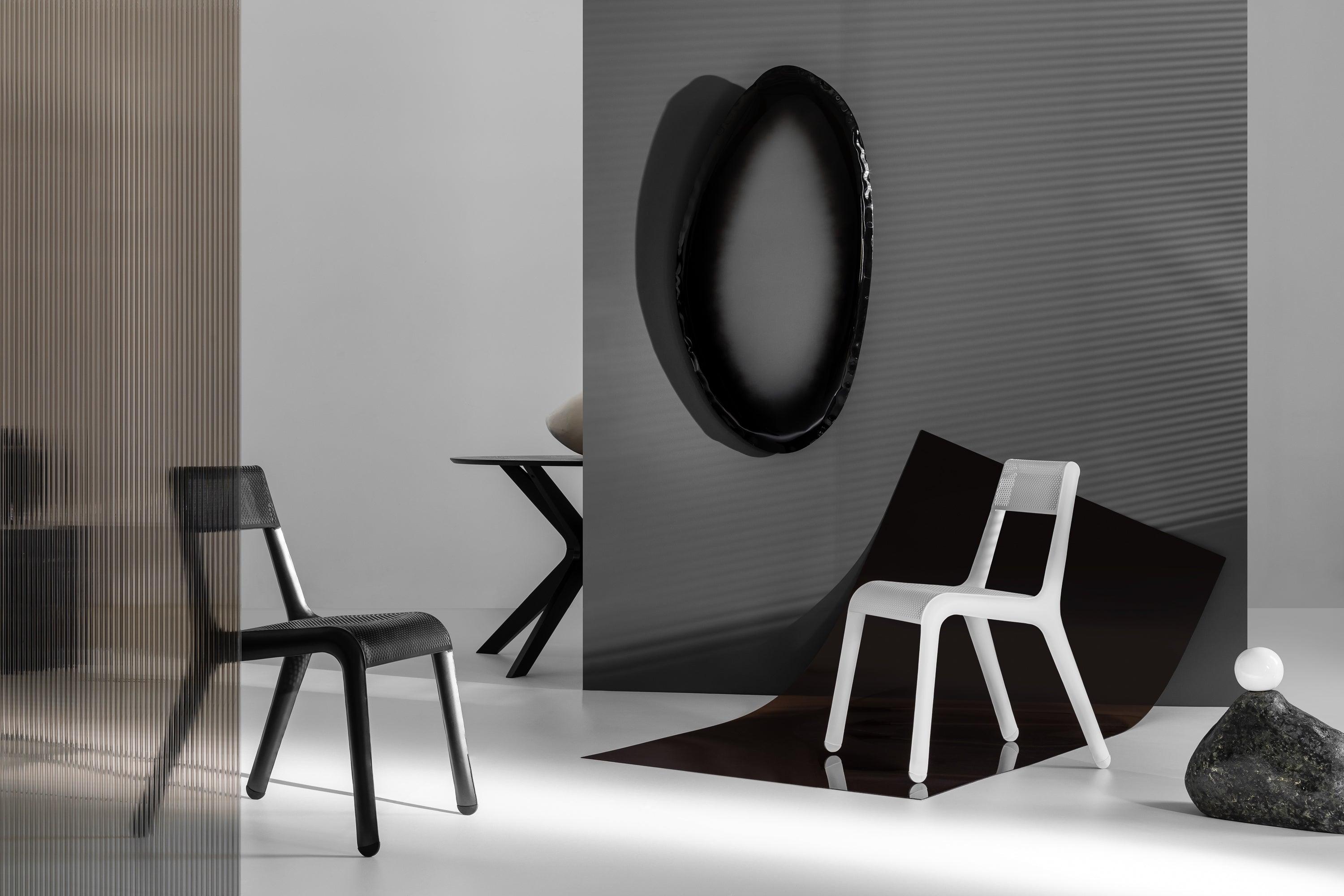 Lustro TAFLA O transitions ciemna materia Zieta Studio Eye on Design