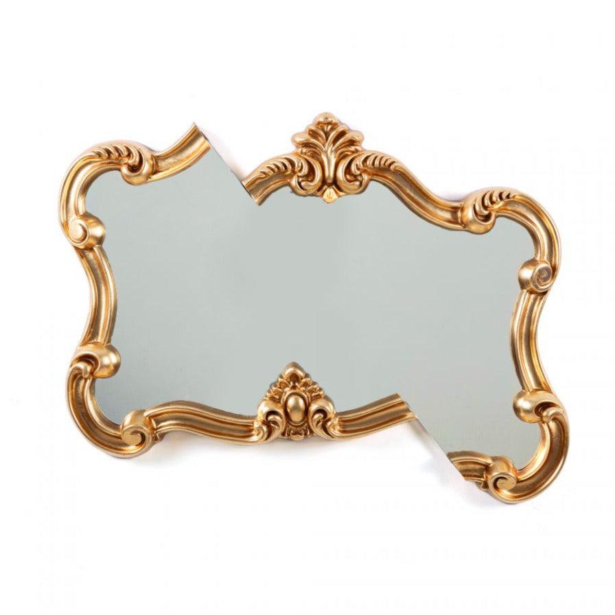 Lustro TETRIS 2.0 złoty Seletti Eye on Design