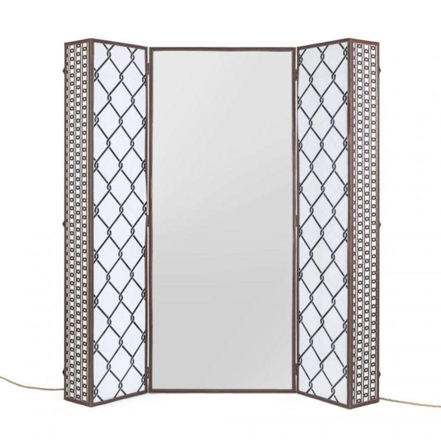 Lustro z podświetleniem LIGHTING TUNK Seletti Eye on Design