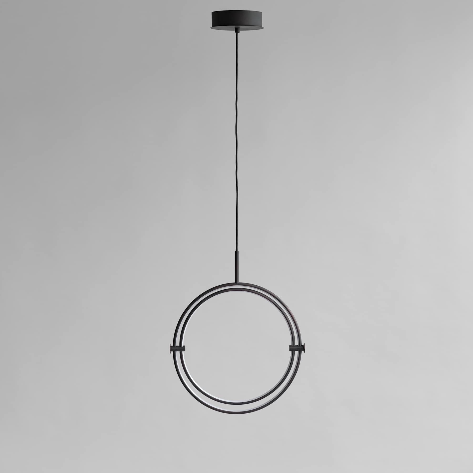 Závesná lampa MARU čierna