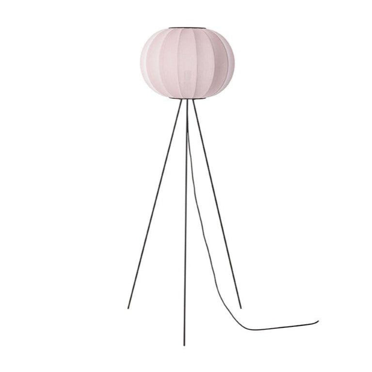 Vysoká trojnohá lampa KNIT-WIT svetloružová
