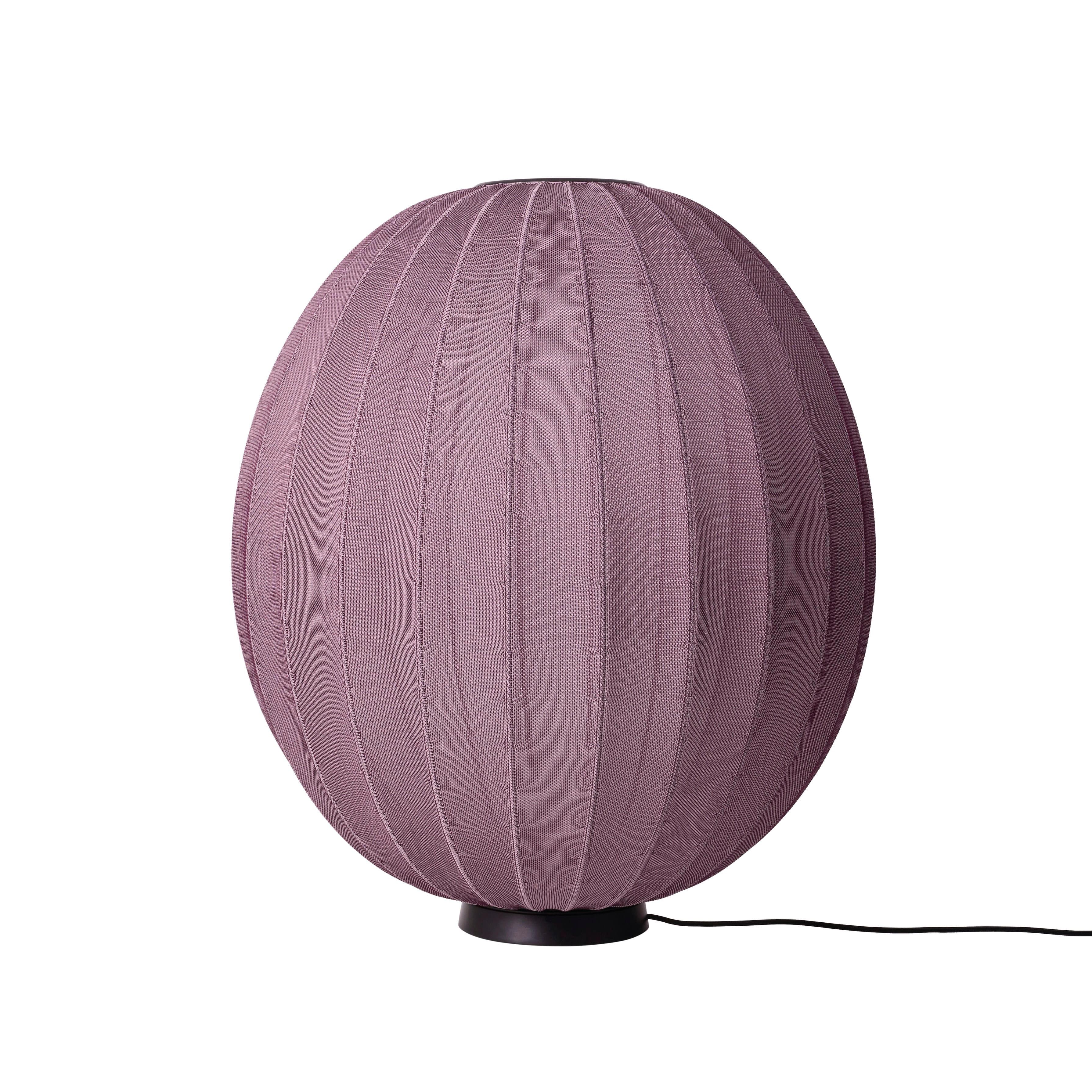 High Knit-Wit Floor Lamp Burgundy level