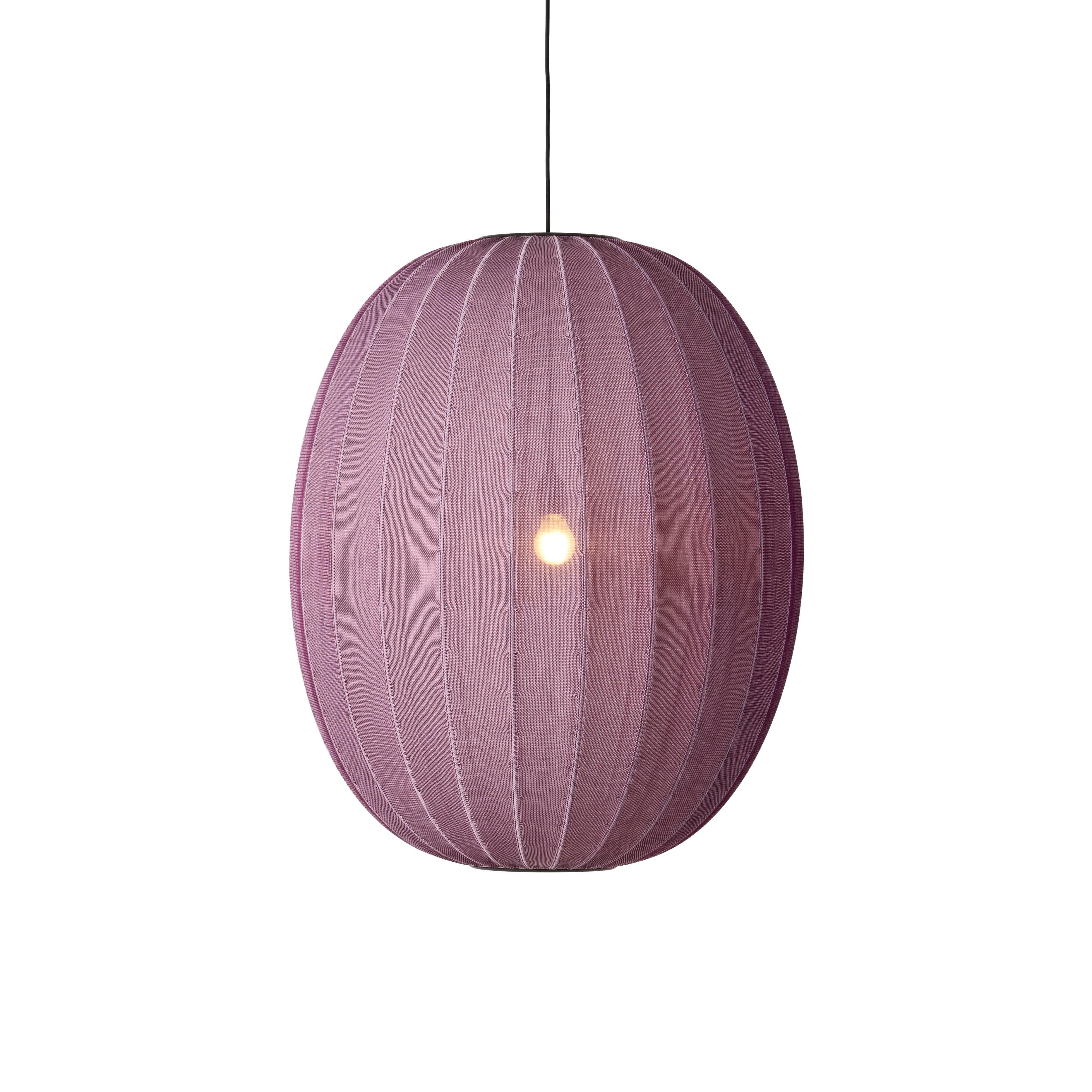 Závesná lampa KNIT-WIT HIGH burgundská