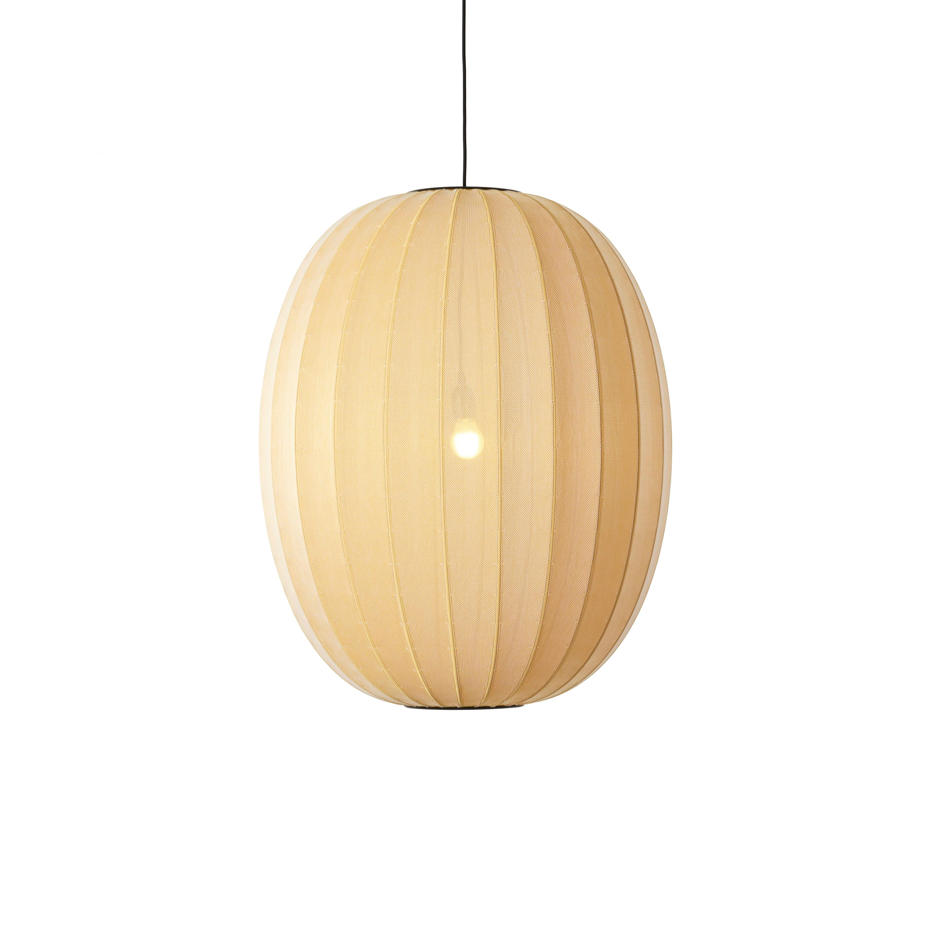 Závesná lampa KNIT-WIT HIGH žltá