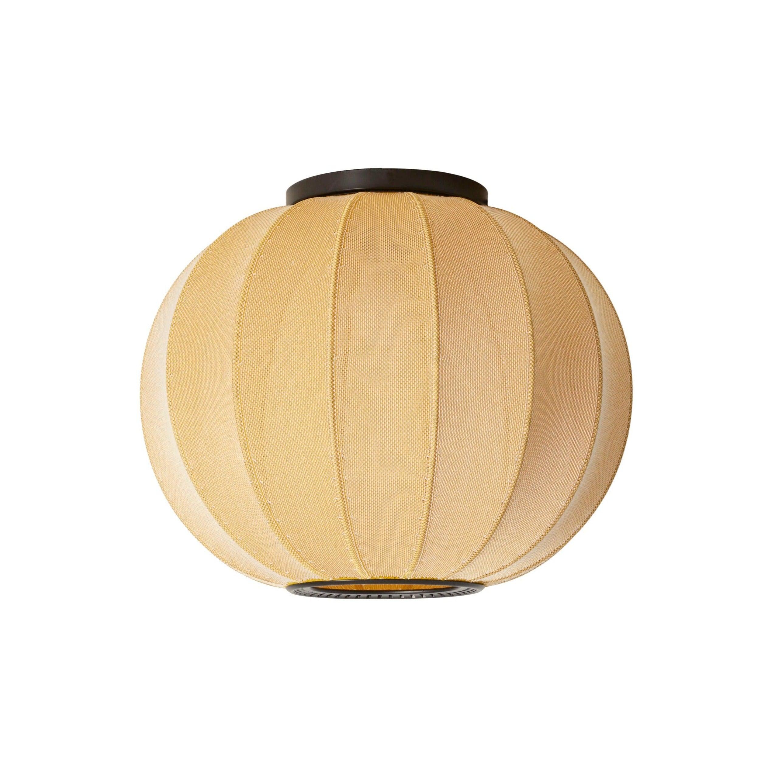 Stropná lampa KNIT-WIT žltá