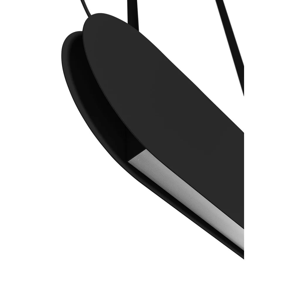 Závesná lampa MALUMI čierna