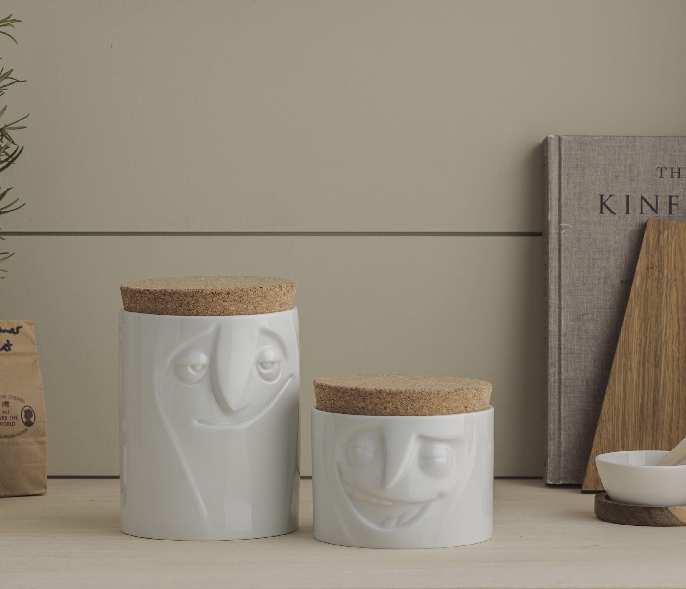 Mały słoik CHEERFUL biały 58products Eye on Design