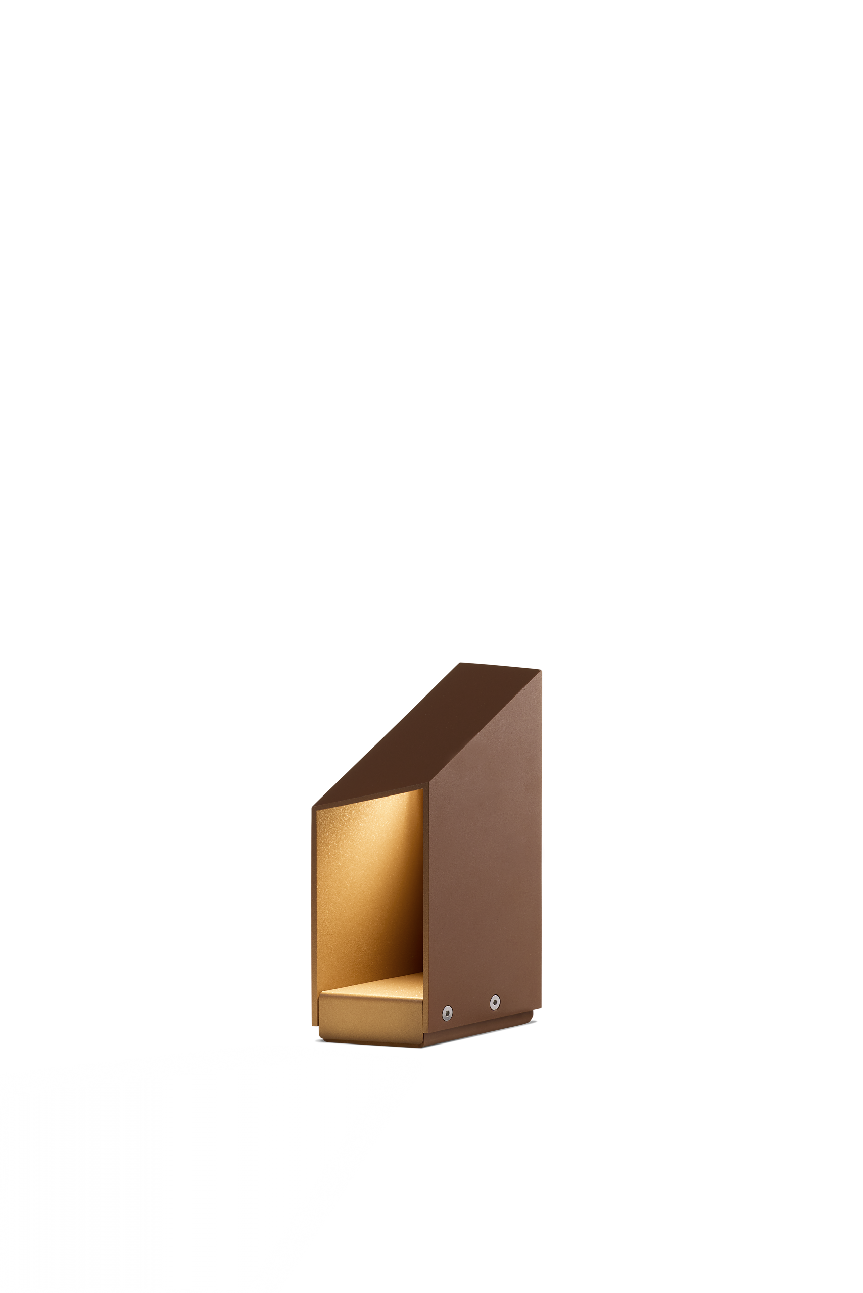 Exteriérová lampa DOMUS hnedá