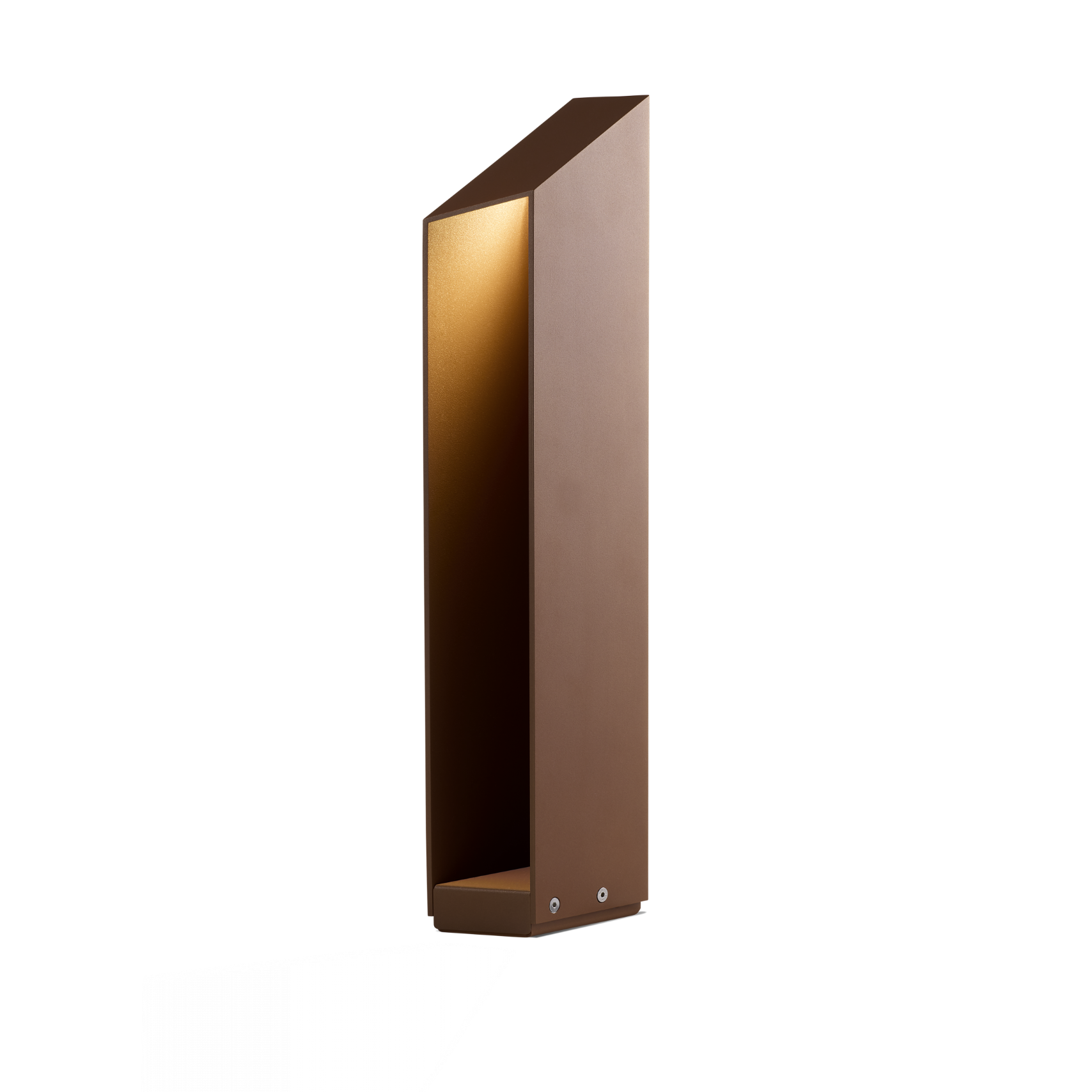 Exteriérová lampa DOMUS hnedá