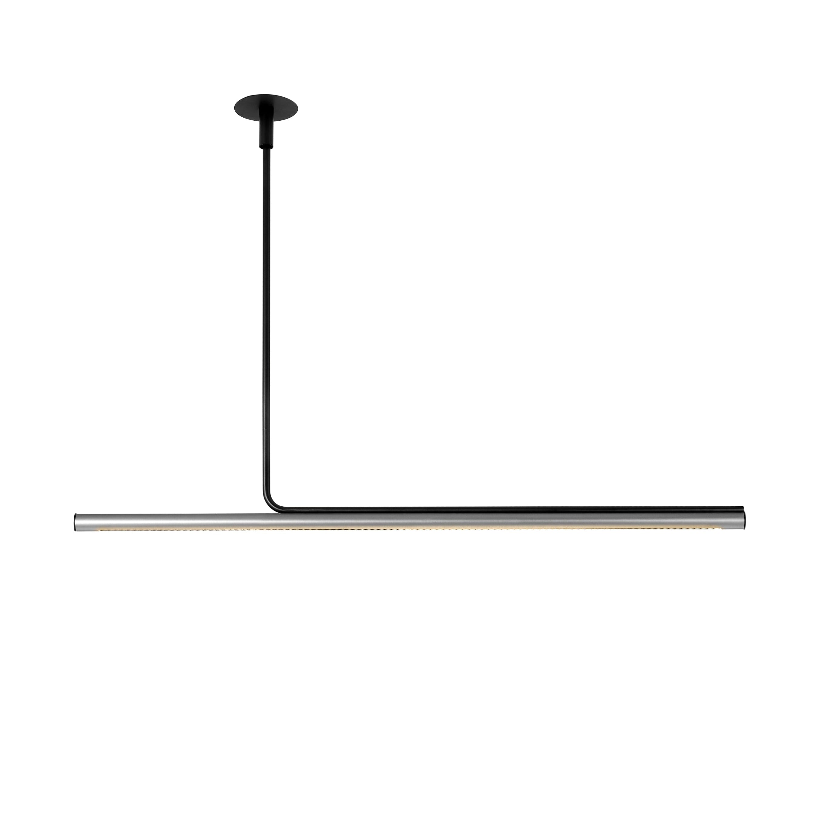 Závesná lampa AMBROSIA PRO strieborná