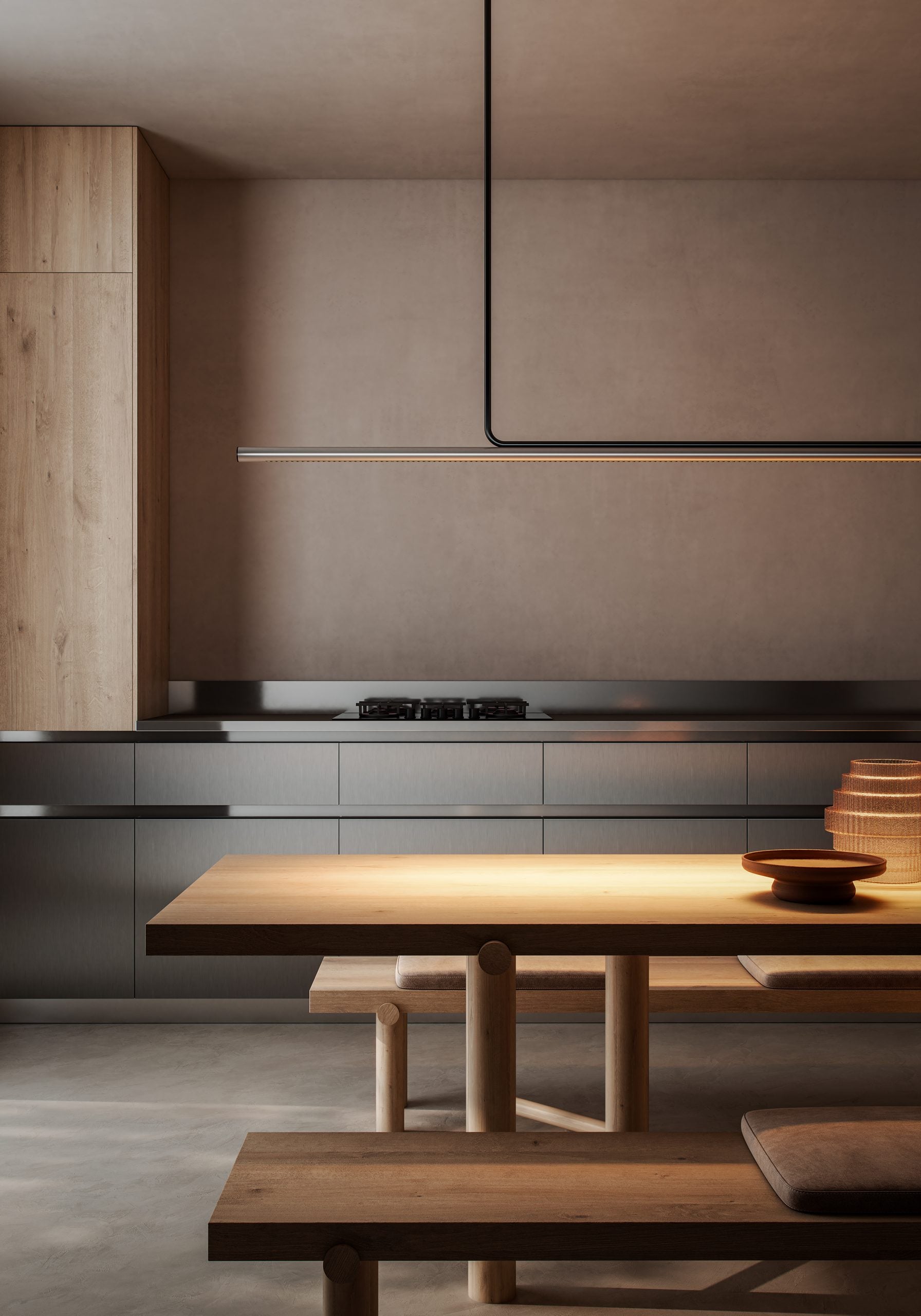 Závesná lampa AMBROSIA PRO strieborná