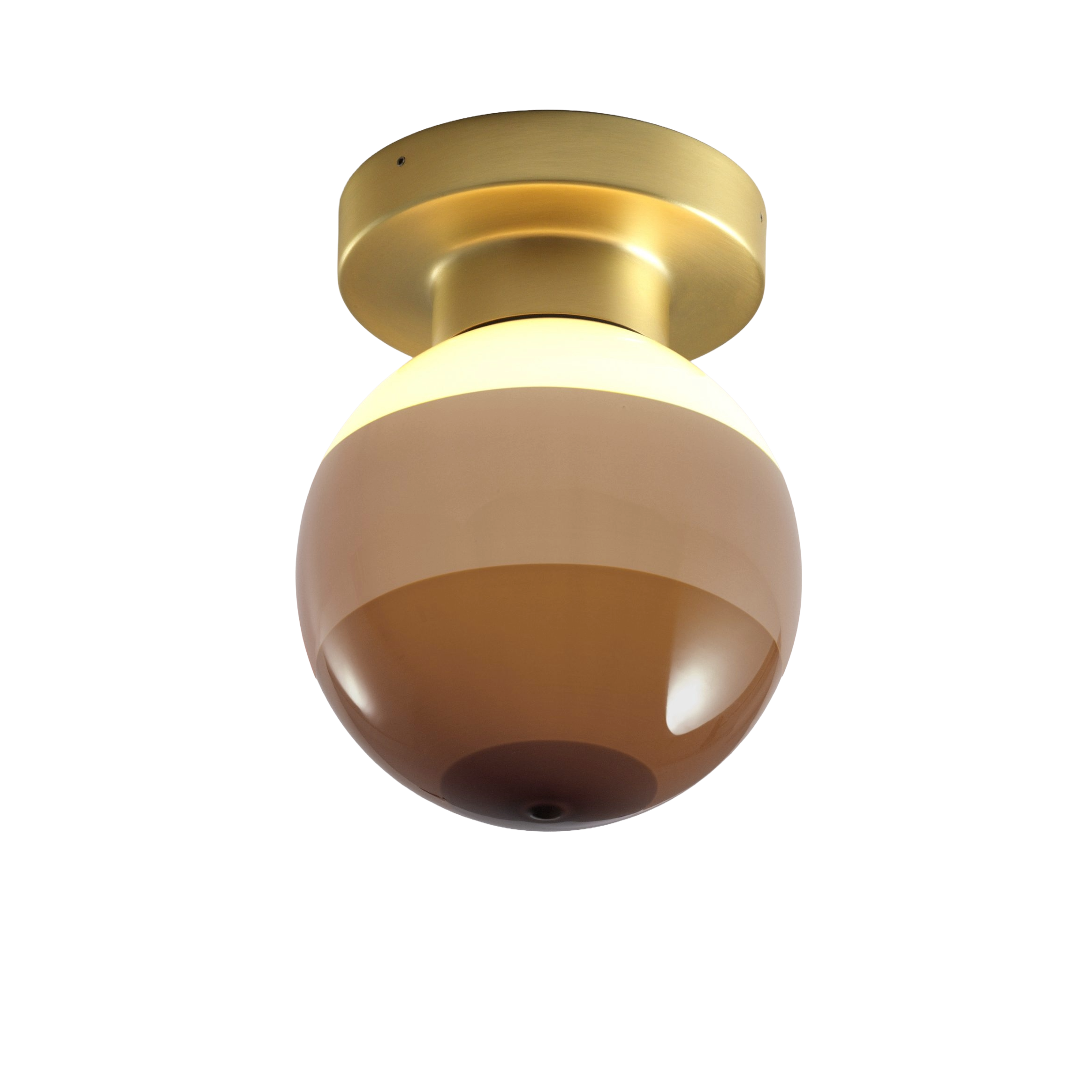 Stropná lampa DIPPING čokoládová