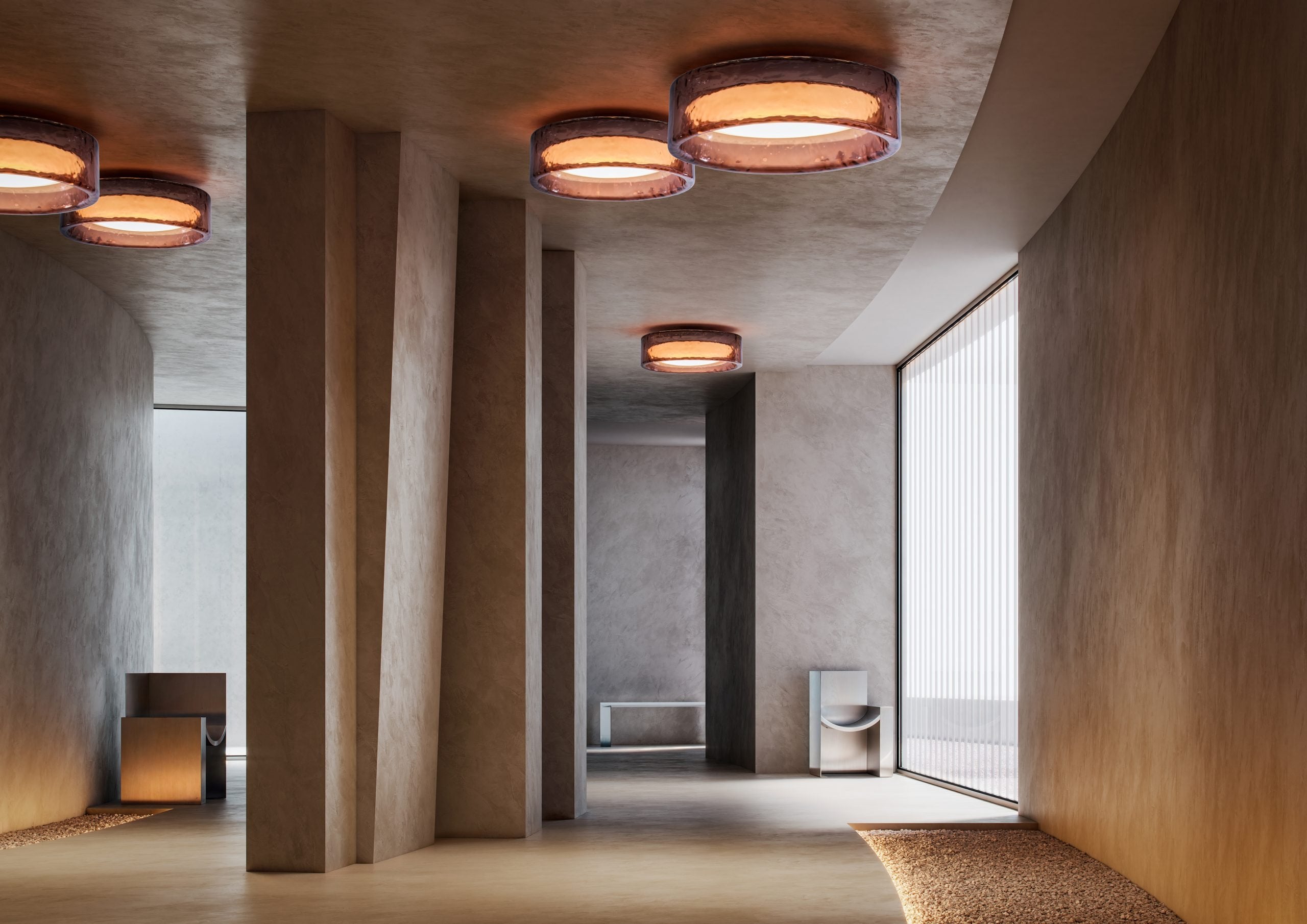 RINGO ceiling lamp dark gray