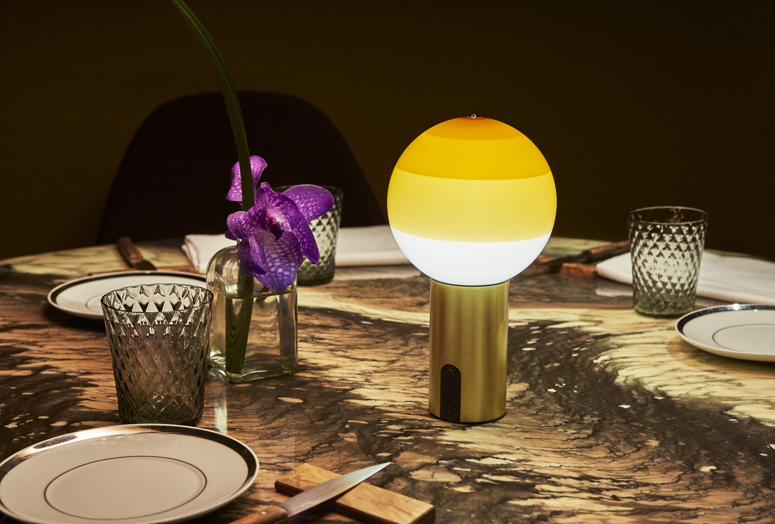 DIPPING Cream Rechargeable Lamp