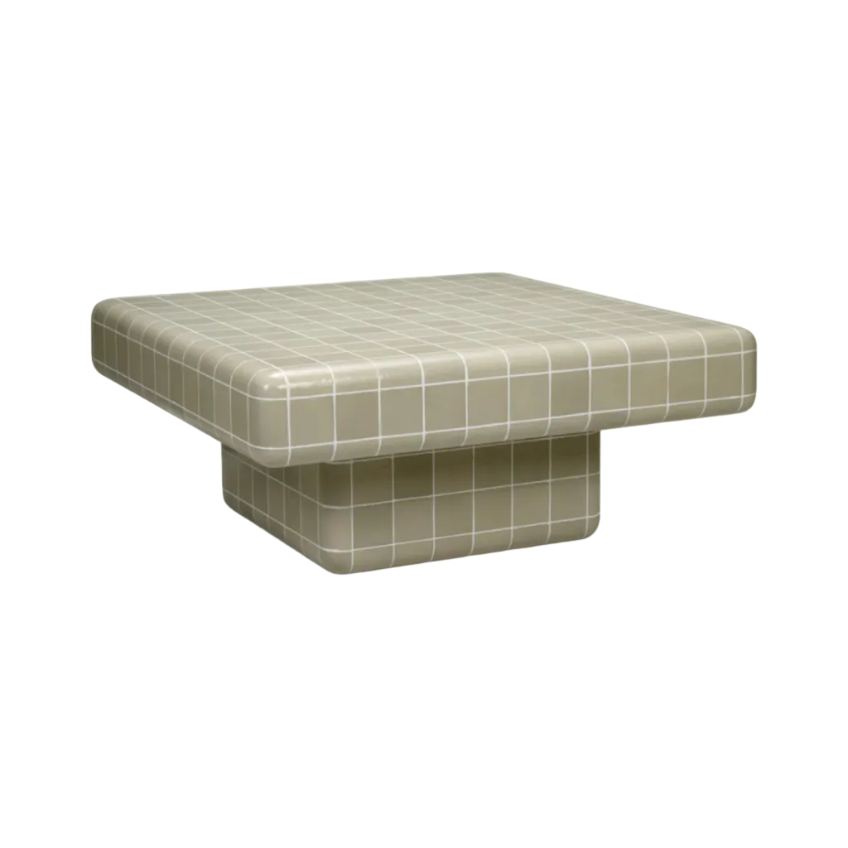 MATEO Outdoor Coffee Table Warm Grey