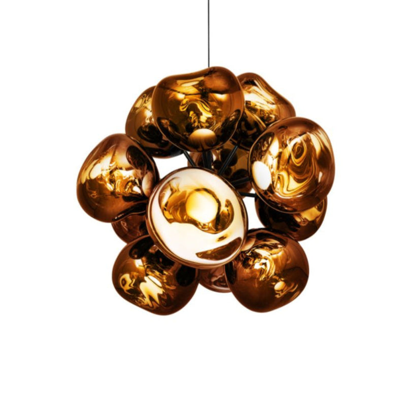 Luster MELT BURST zlatý