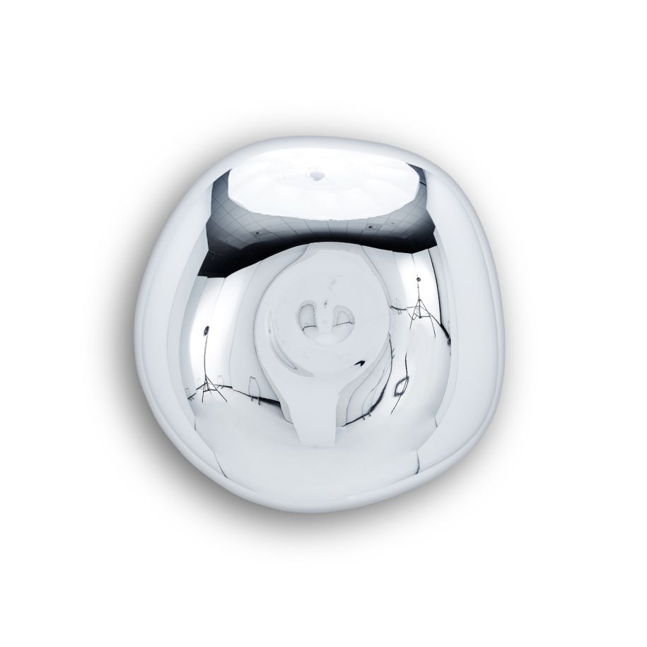 Nástenné svietidlo MELT strieborné