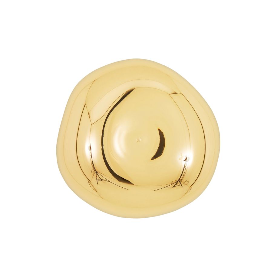Melt Złoty wall lamp