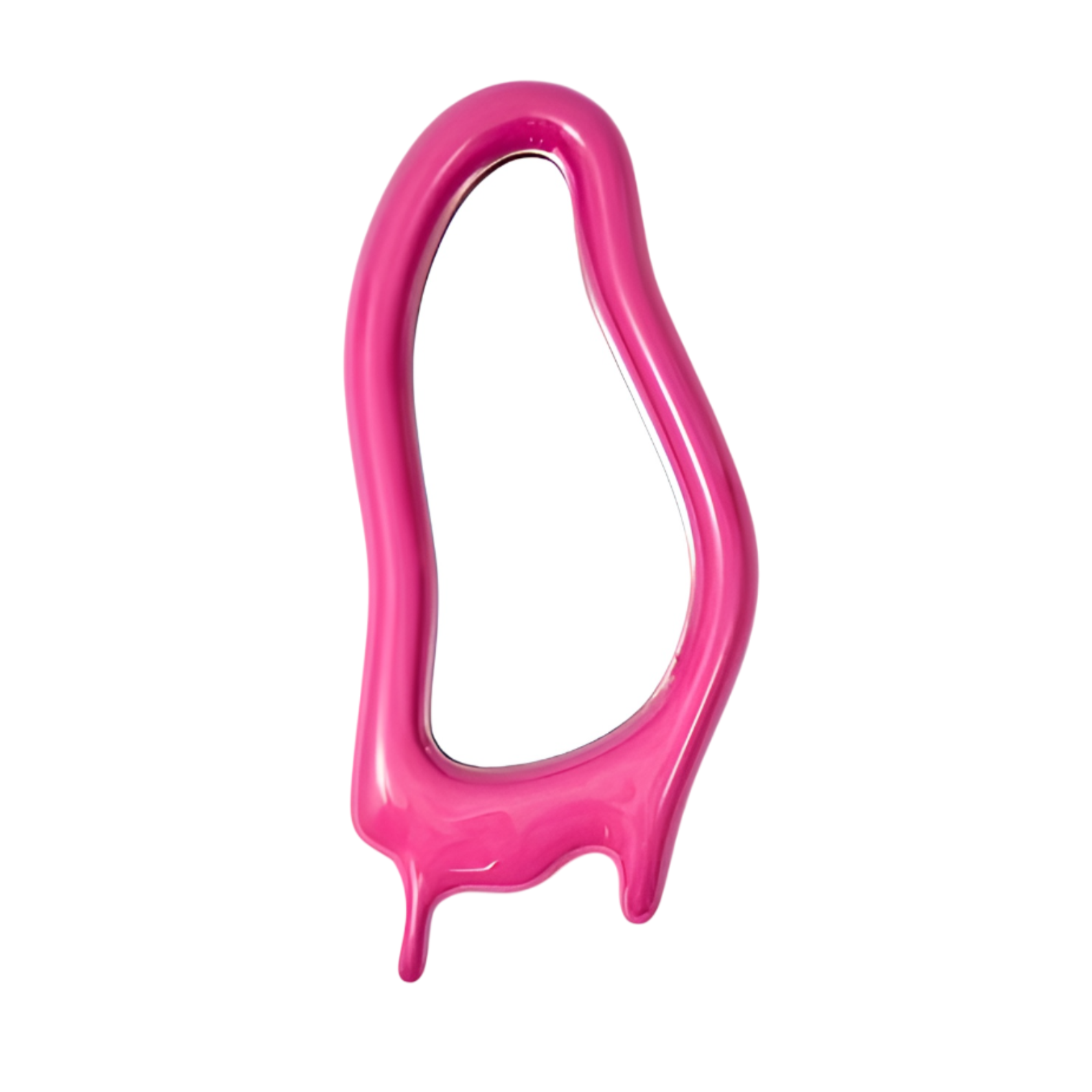 MELTING LONG pink mirror