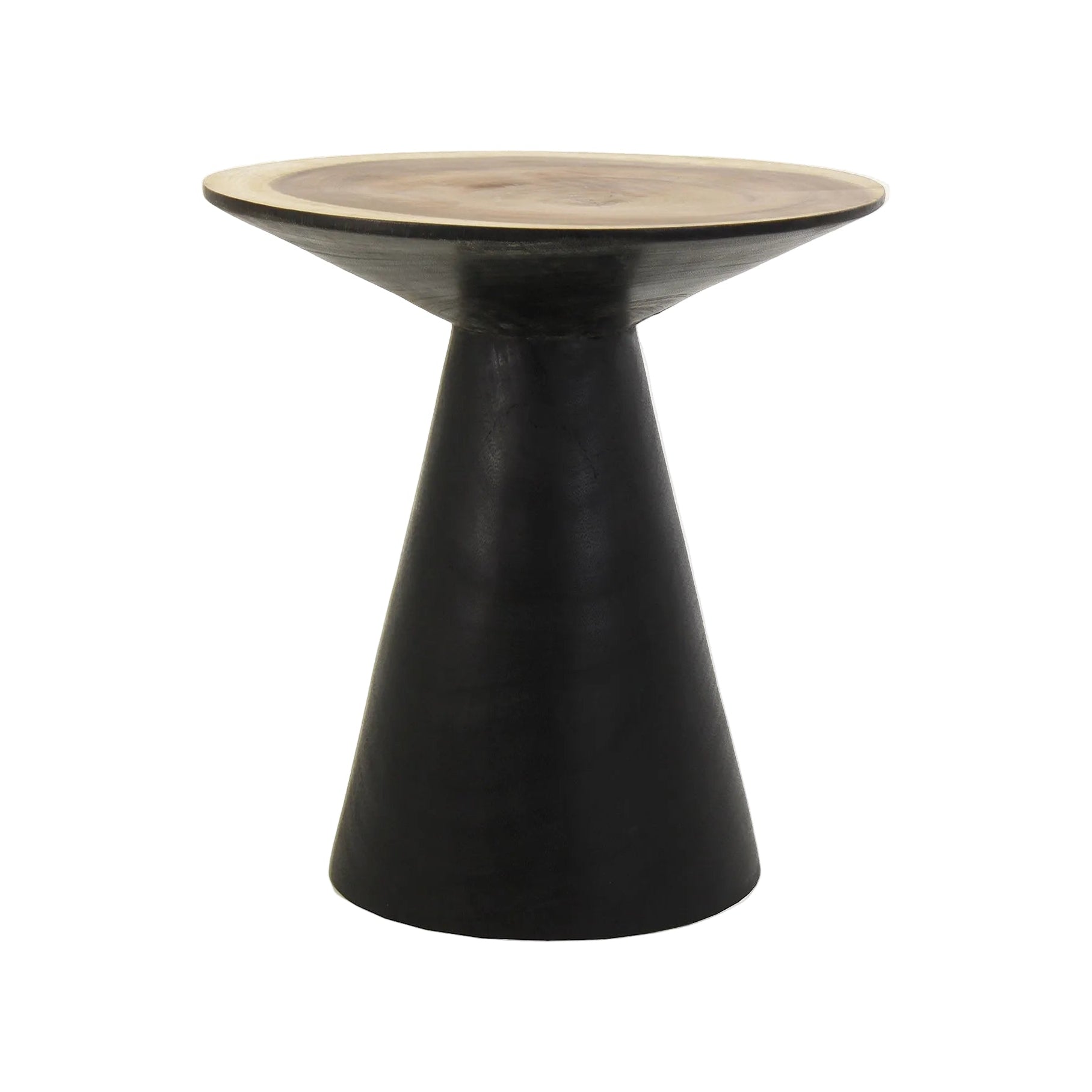 Stolik boczny ARUSA czarne drewno suar