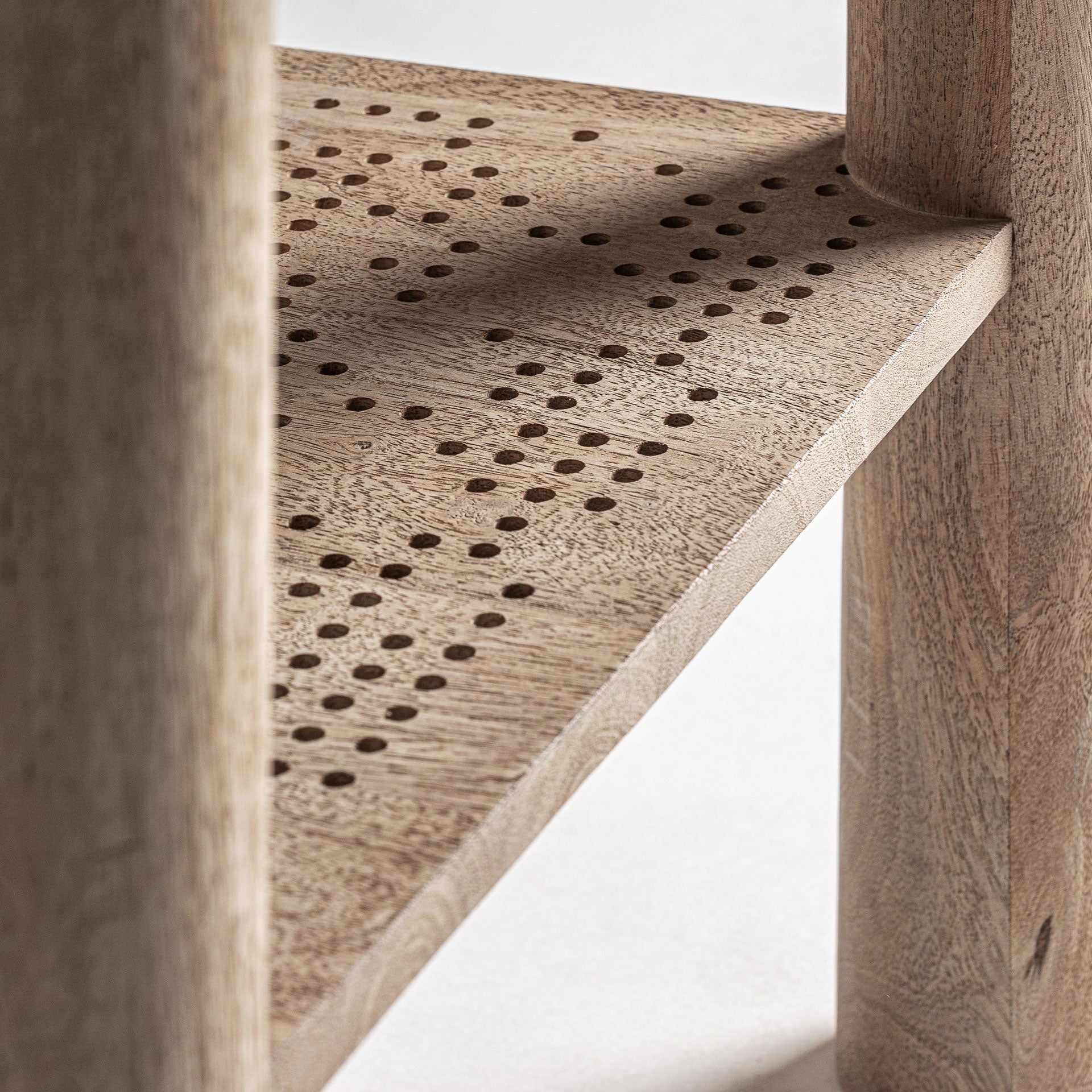 Bočný stolík JACQUARD mango drevo