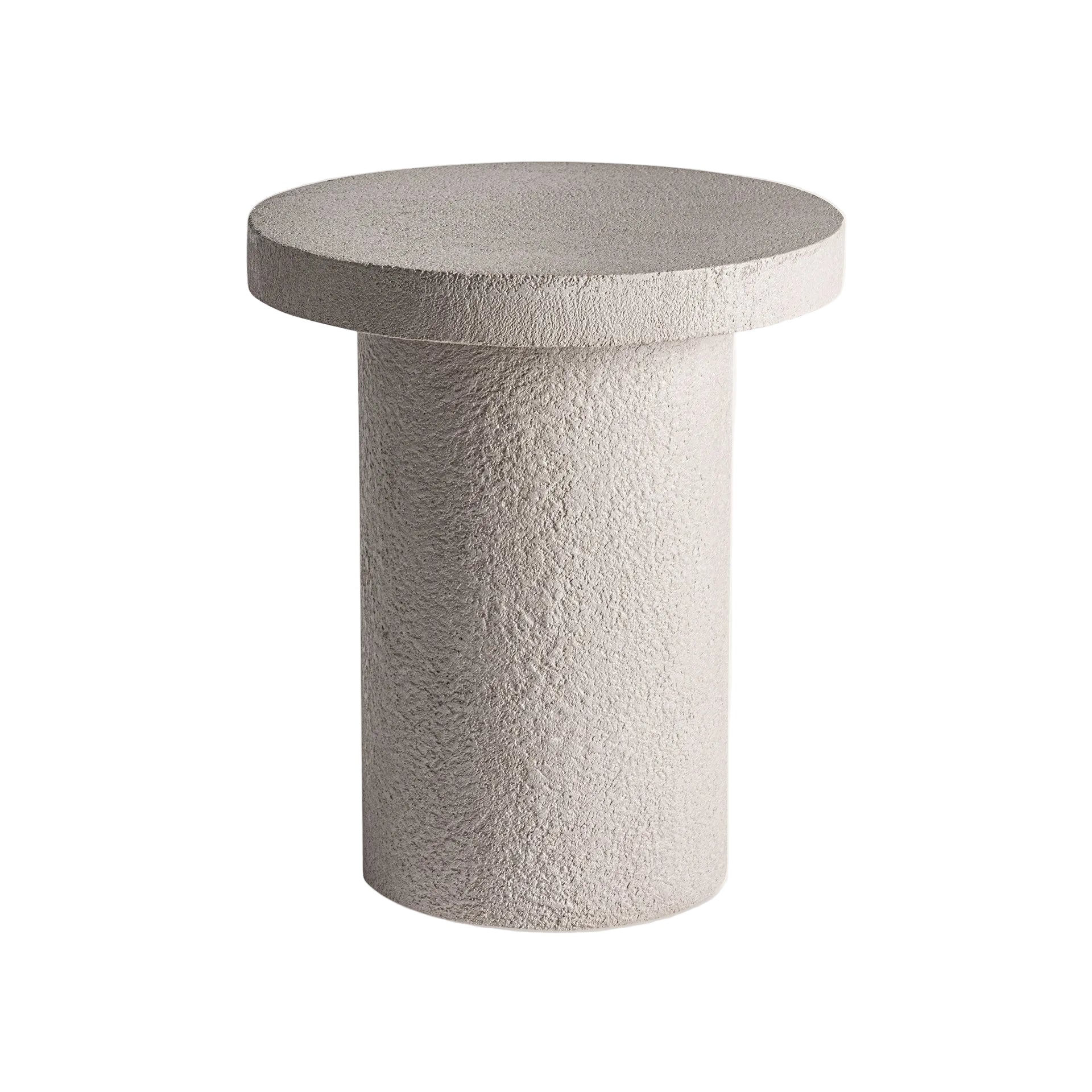 Outdoor Side Table BANFE Broken White