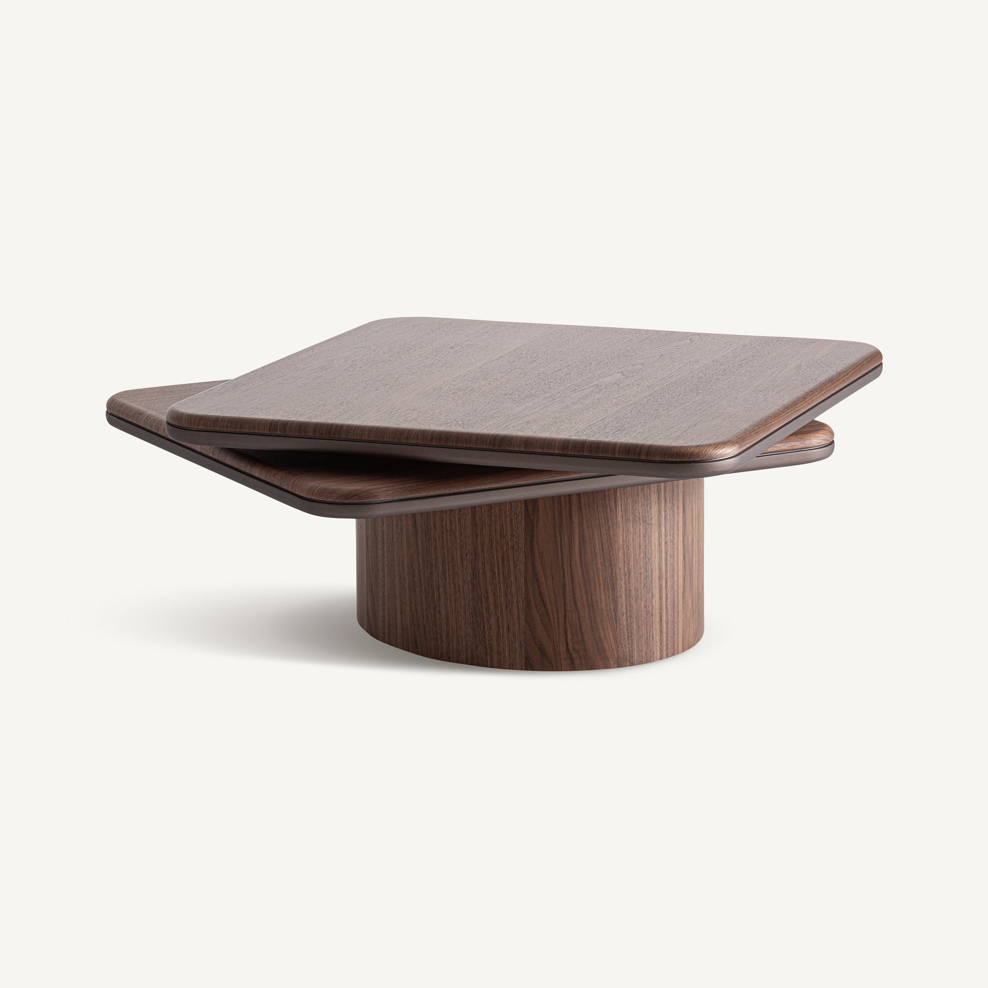 KEXBY Walnut Veneer Coffee Table