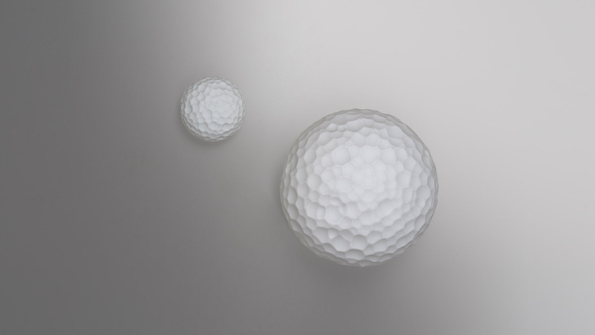 Nástenná lampa METEORITE biela