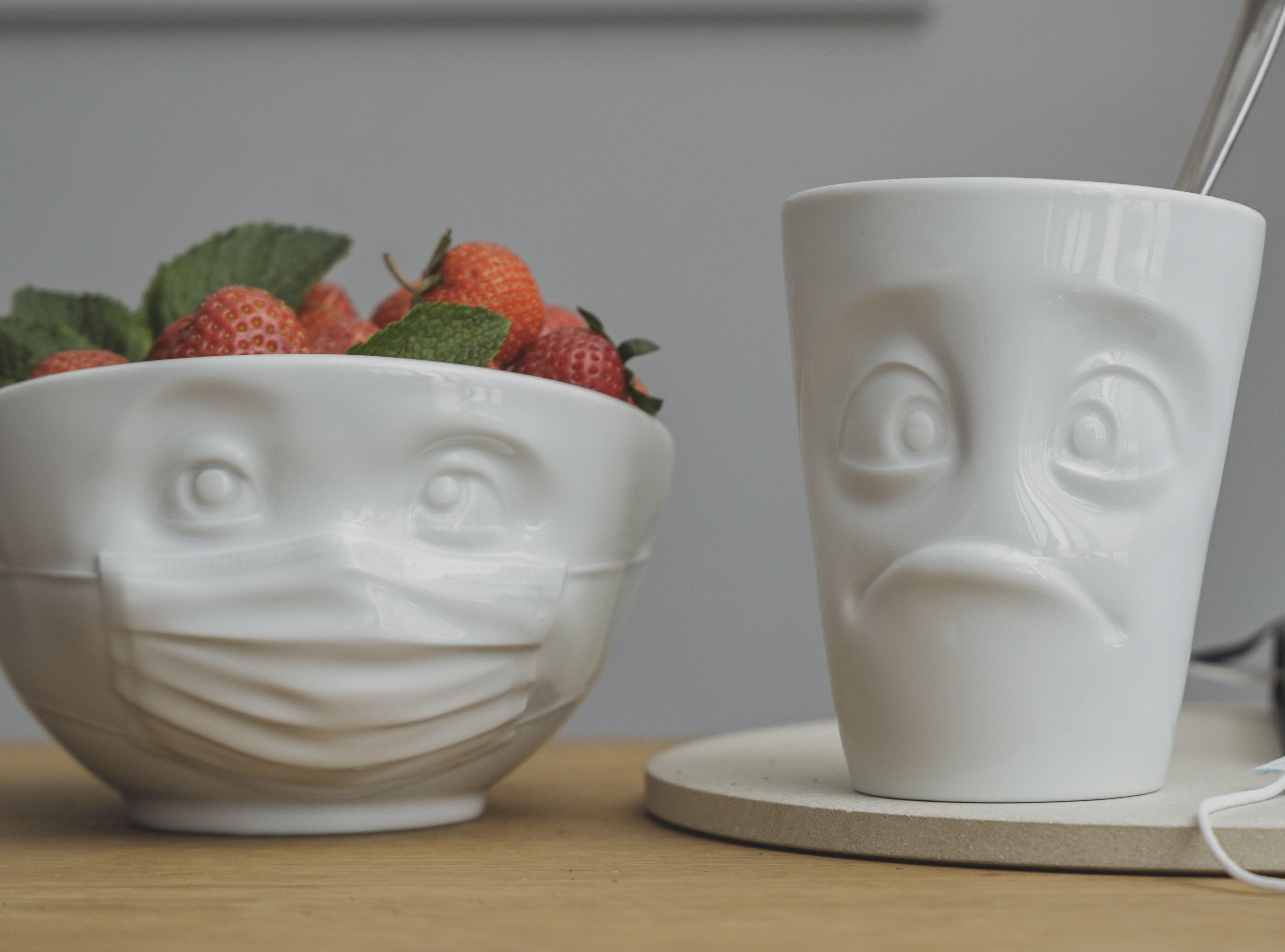 Miska HOPEFUL biały 58products Eye on Design