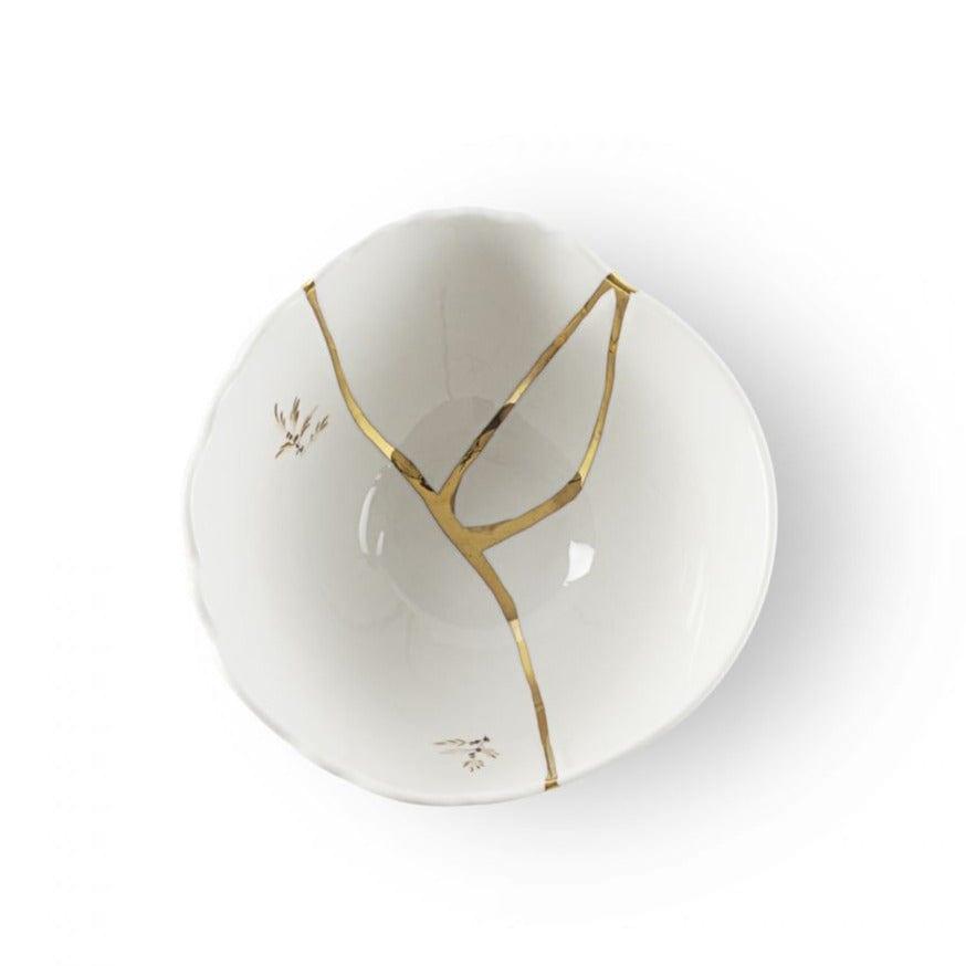 Miska KINTSUGI #2 porcelanowy Seletti Eye on Design