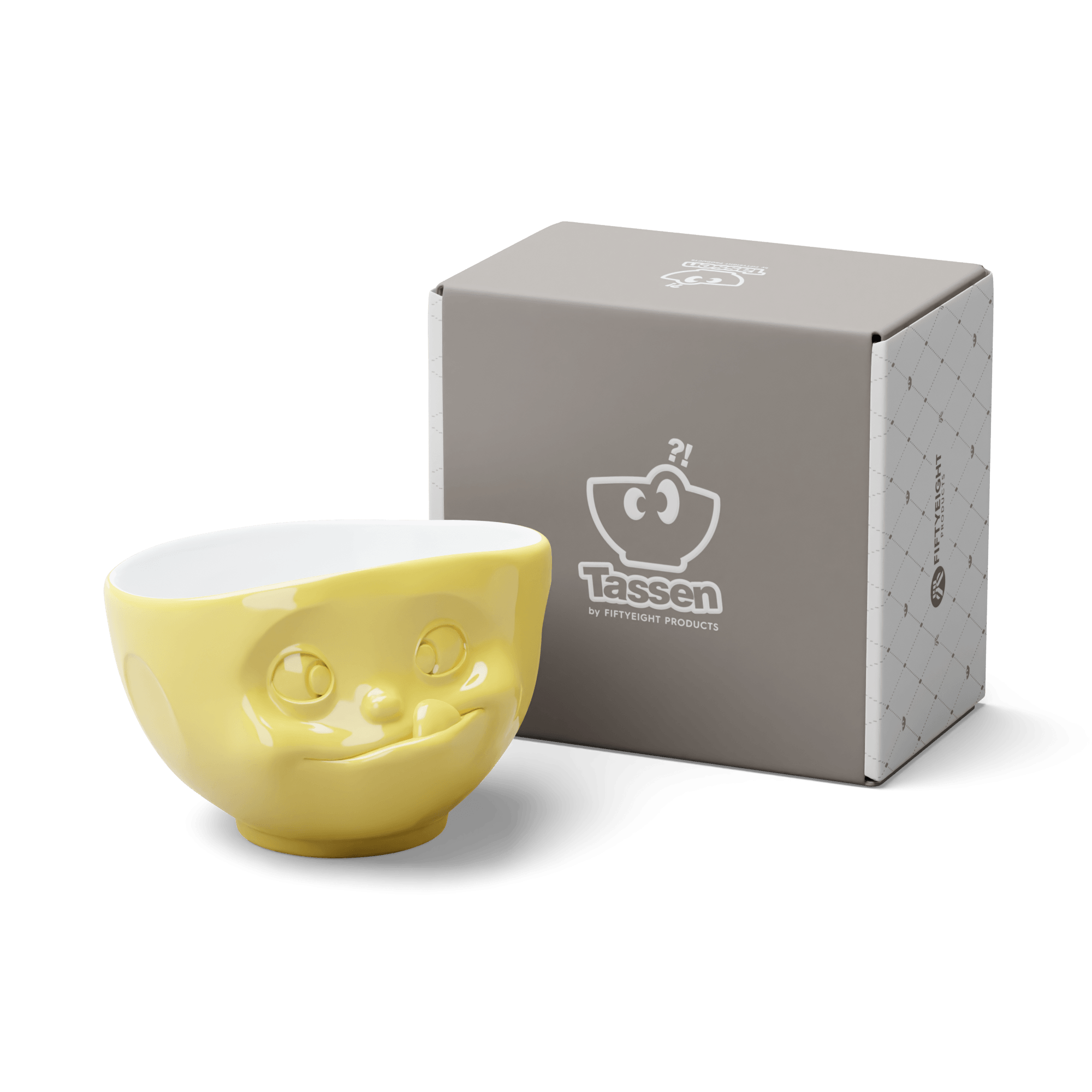 Miska TASTY żółty z białym wnętrzem 58products Eye on Design