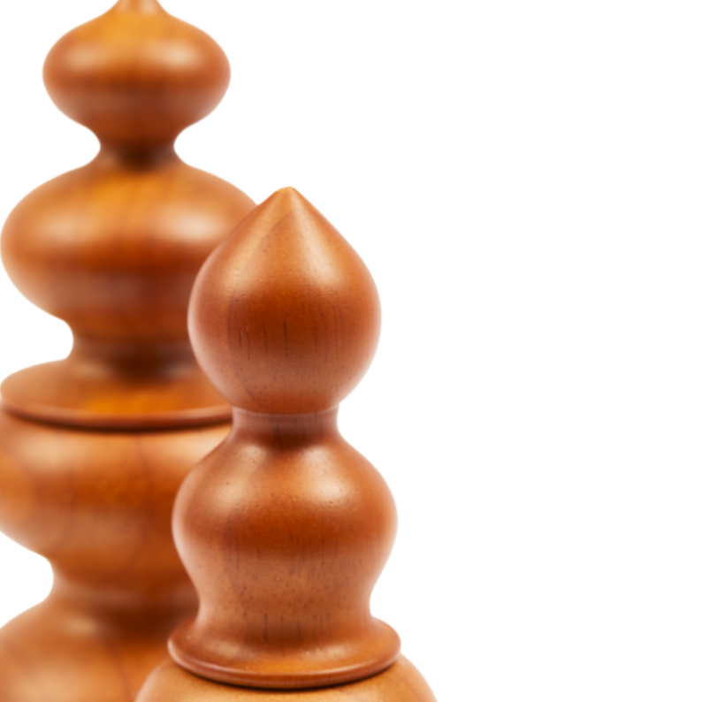 GRINDER SALT/PEPPER brown salt and pepper mill