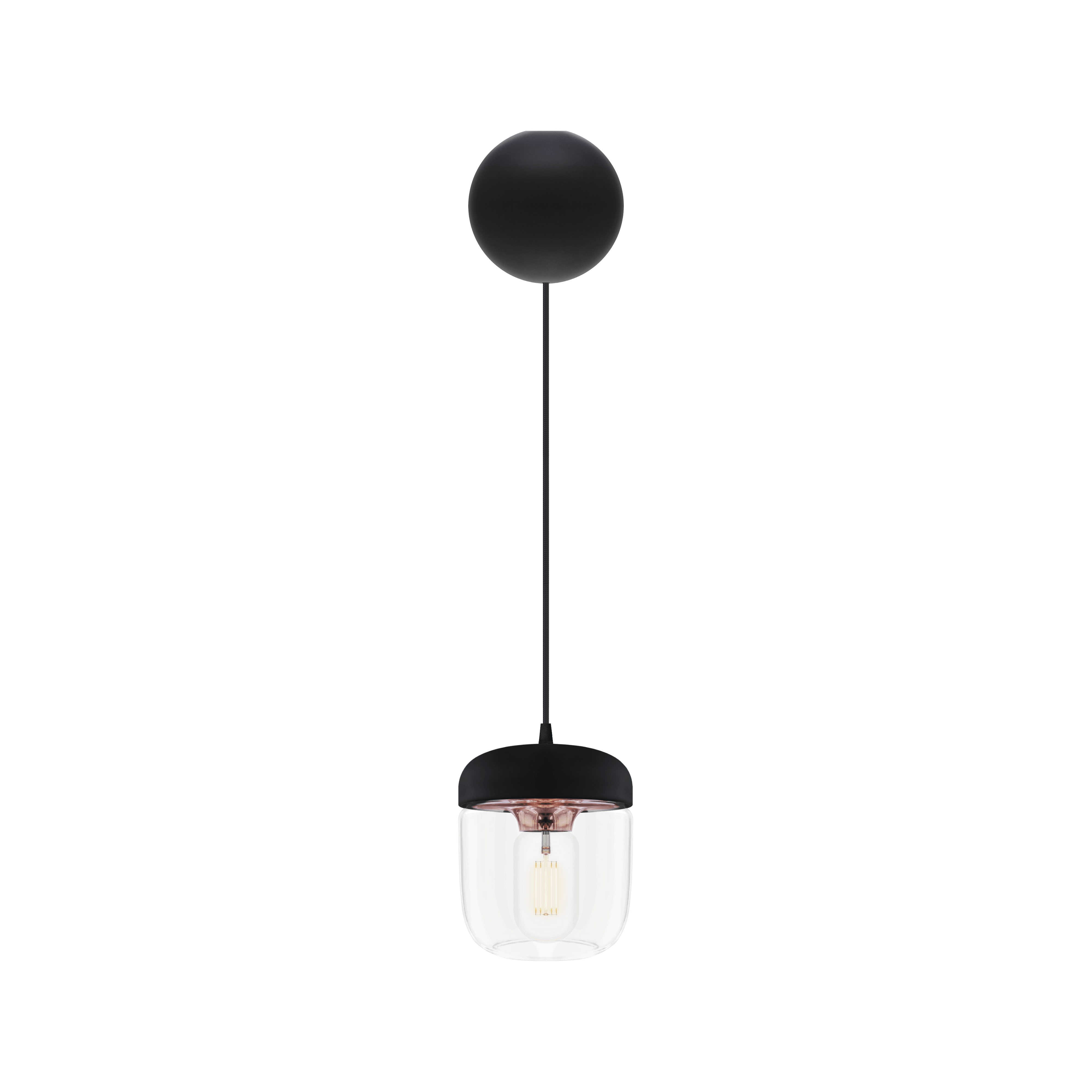 Mocowanie lampy wiszącej CANNONBALL czarny UMAGE Eye on Design