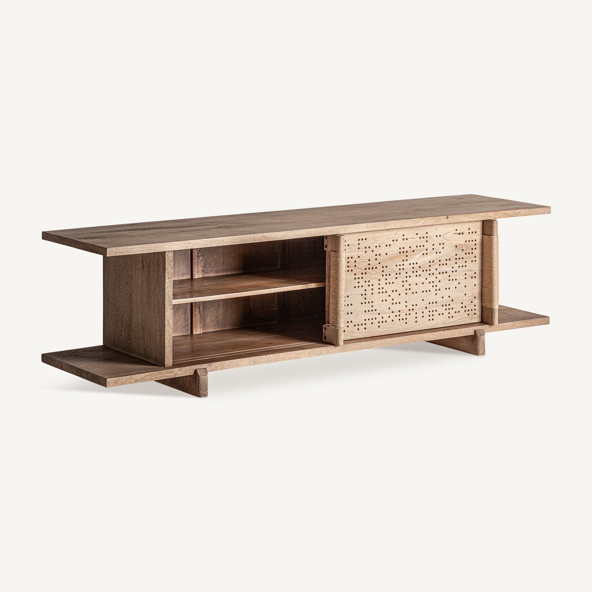 JACQUARD TV Stand Mango Wood