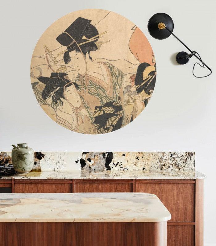 Mural DOTS Bushido Gathering Wallcolors Eye on Design