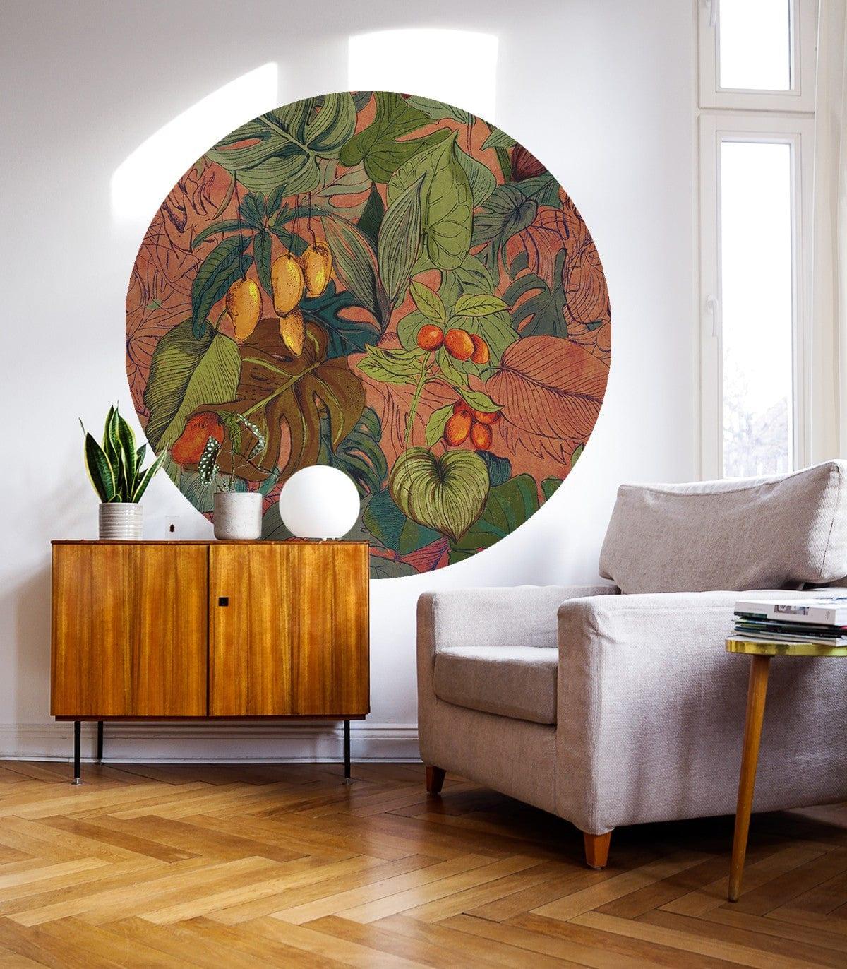 Mural DOTS COCOA Wallcolors Eye on Design