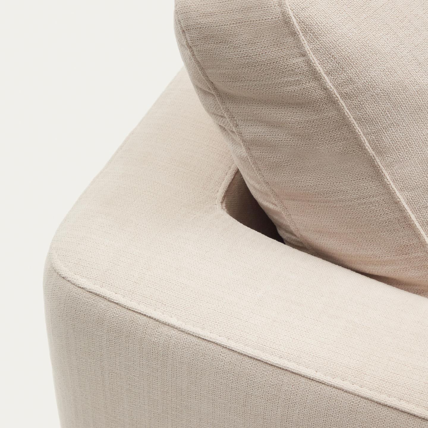 Narożnik 4-osobowy GALA jasnobeżowy La Forma Eye on Design