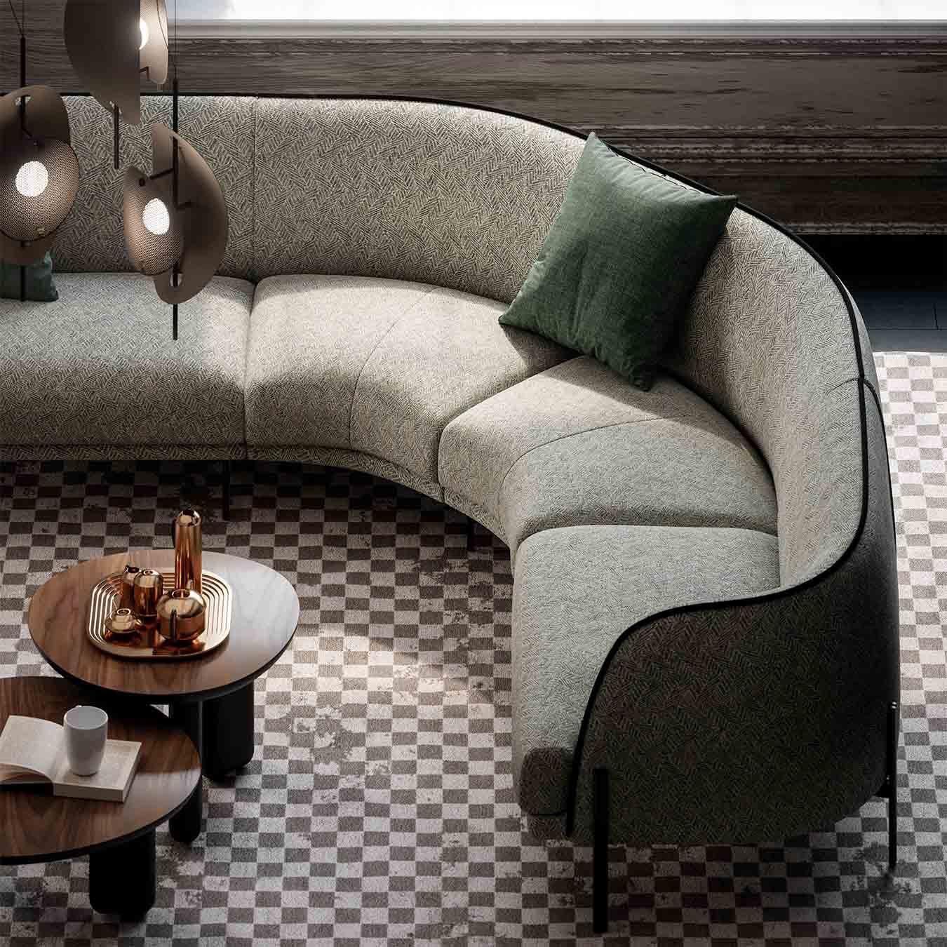 Narożnik CAILLOU jasnobeżowy Liu Jo Living Eye on Design