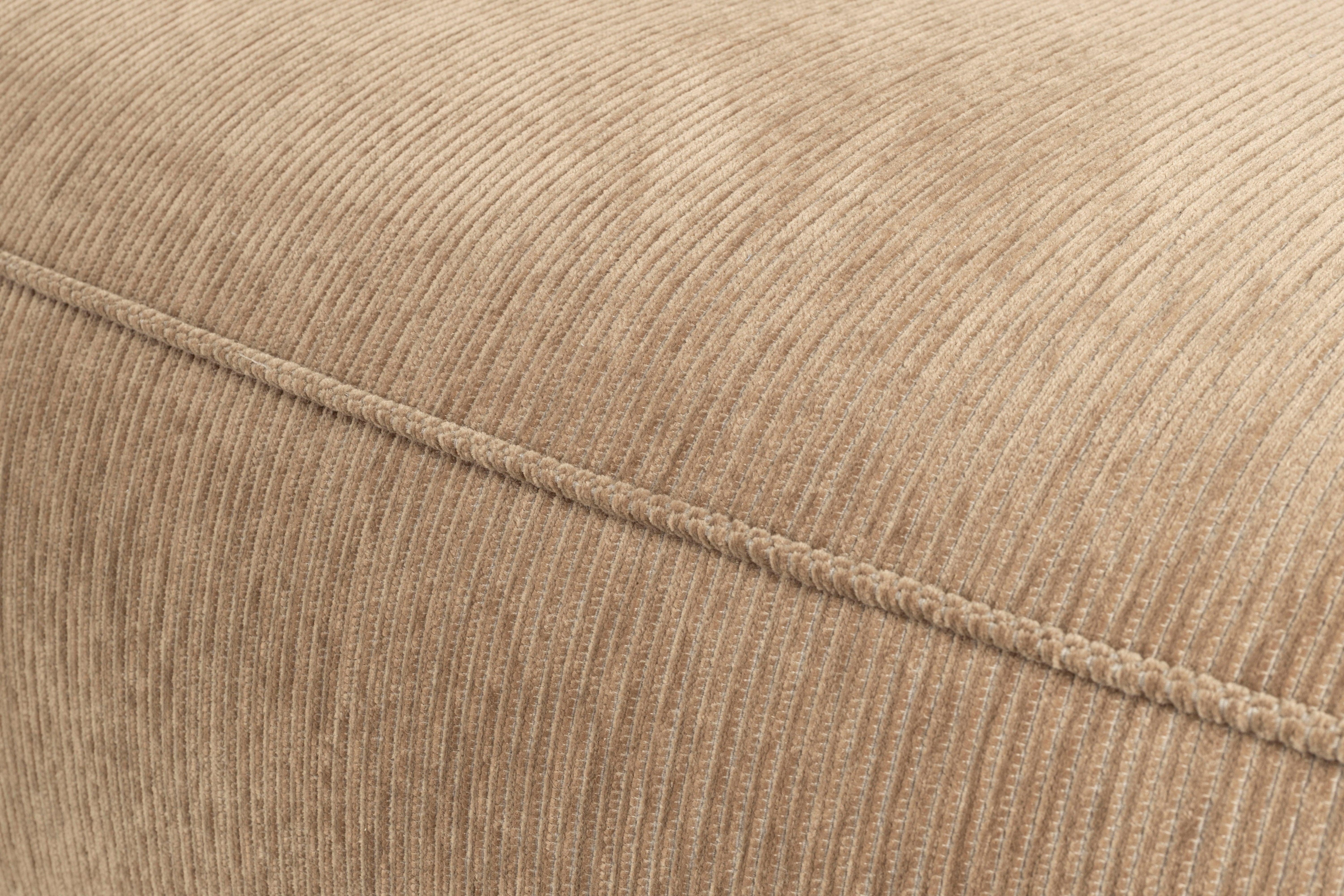 Fat Freddy Rib Sofa Left Caramel Zuiver Eye on Design