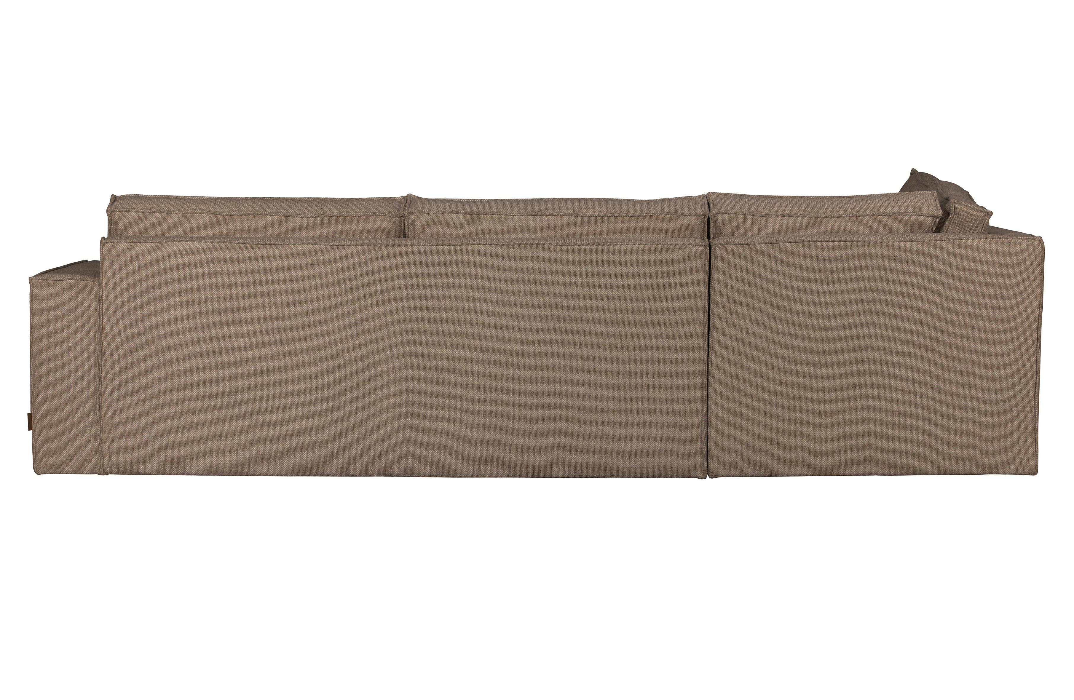 Narożnik lewostronny FREDDIE jasnobrązowy Woood Eye on Design