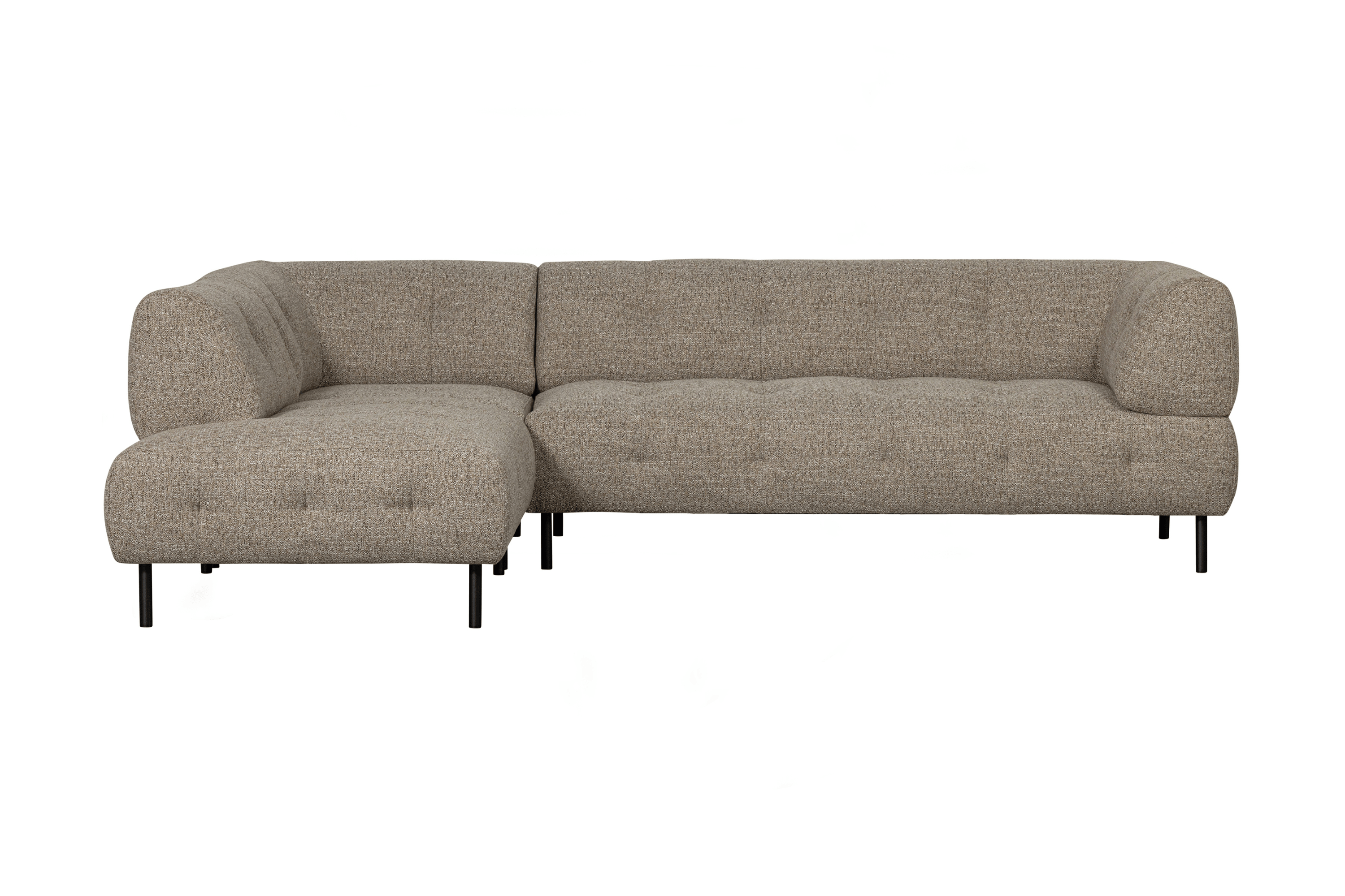 Narożnik lewostronny LLOYD brązowy melanż Woood Exclusive Eye on Design